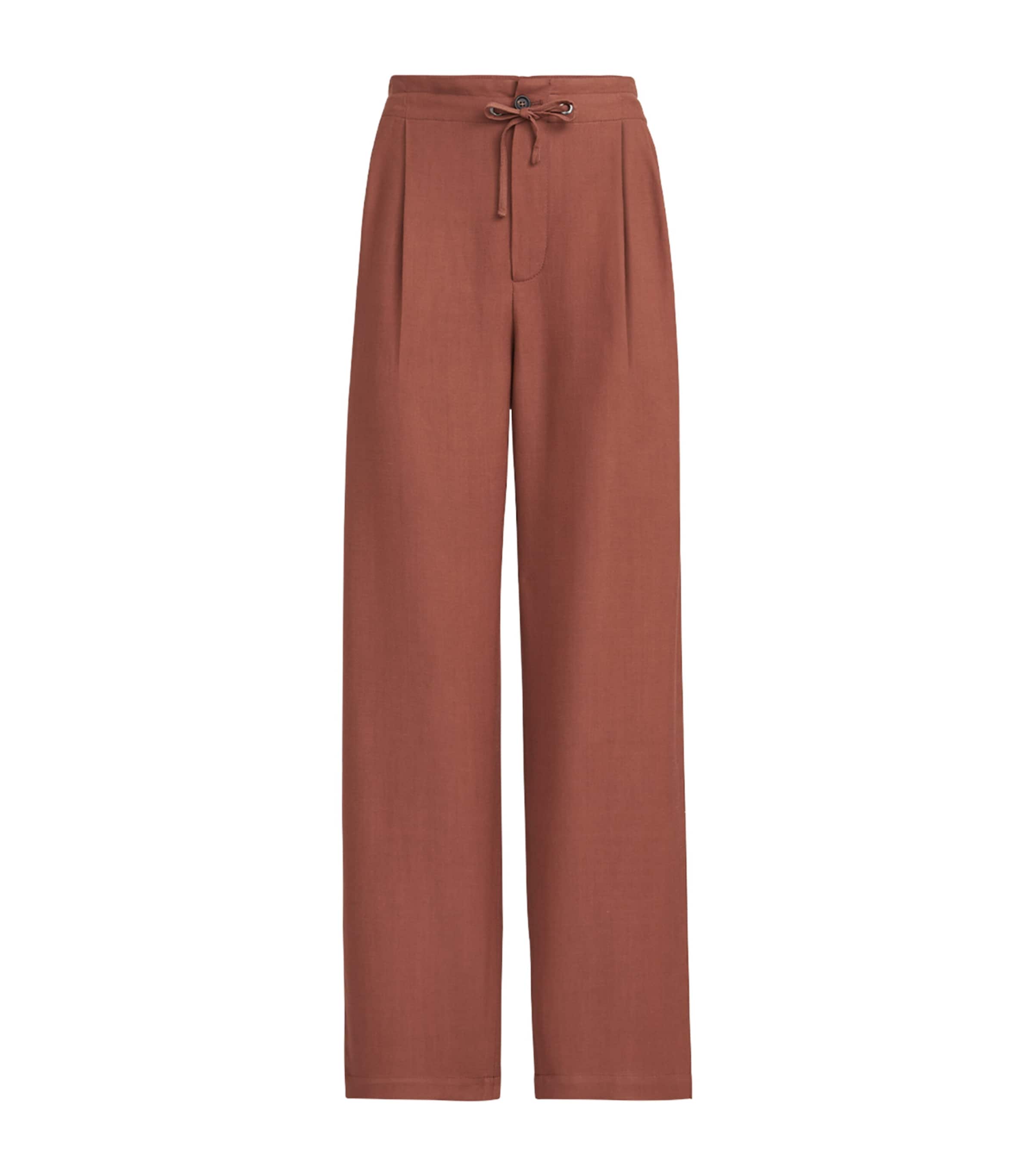 Twill Drawstring Trousers