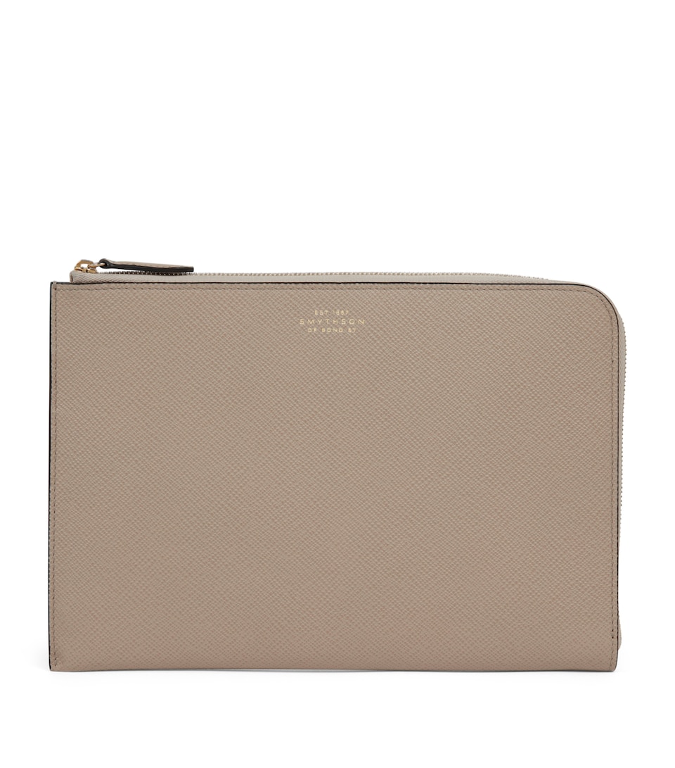 Panama Leather Slim Pouch