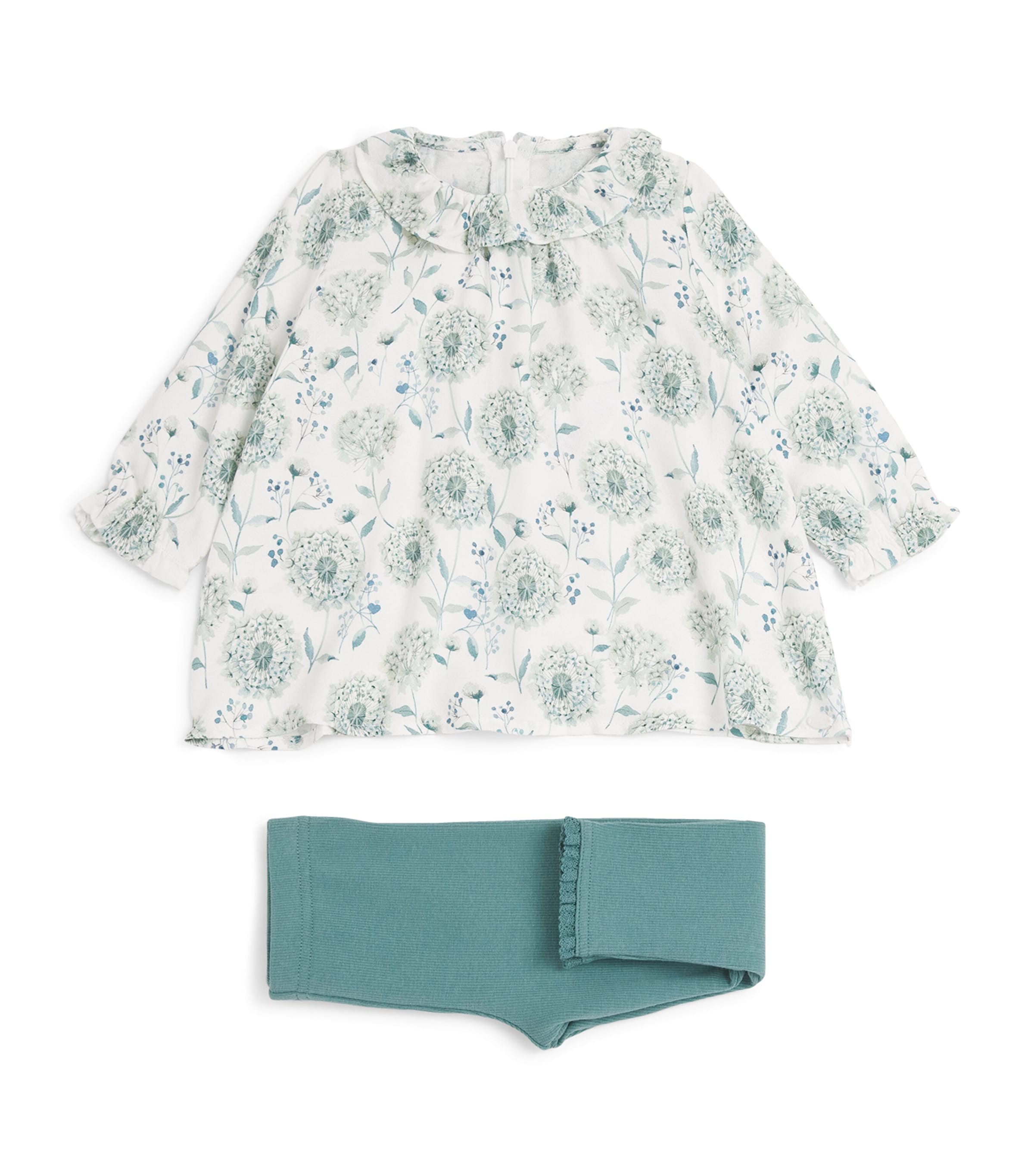 Floral Top and Leggings Set (3 Months-4 Years)