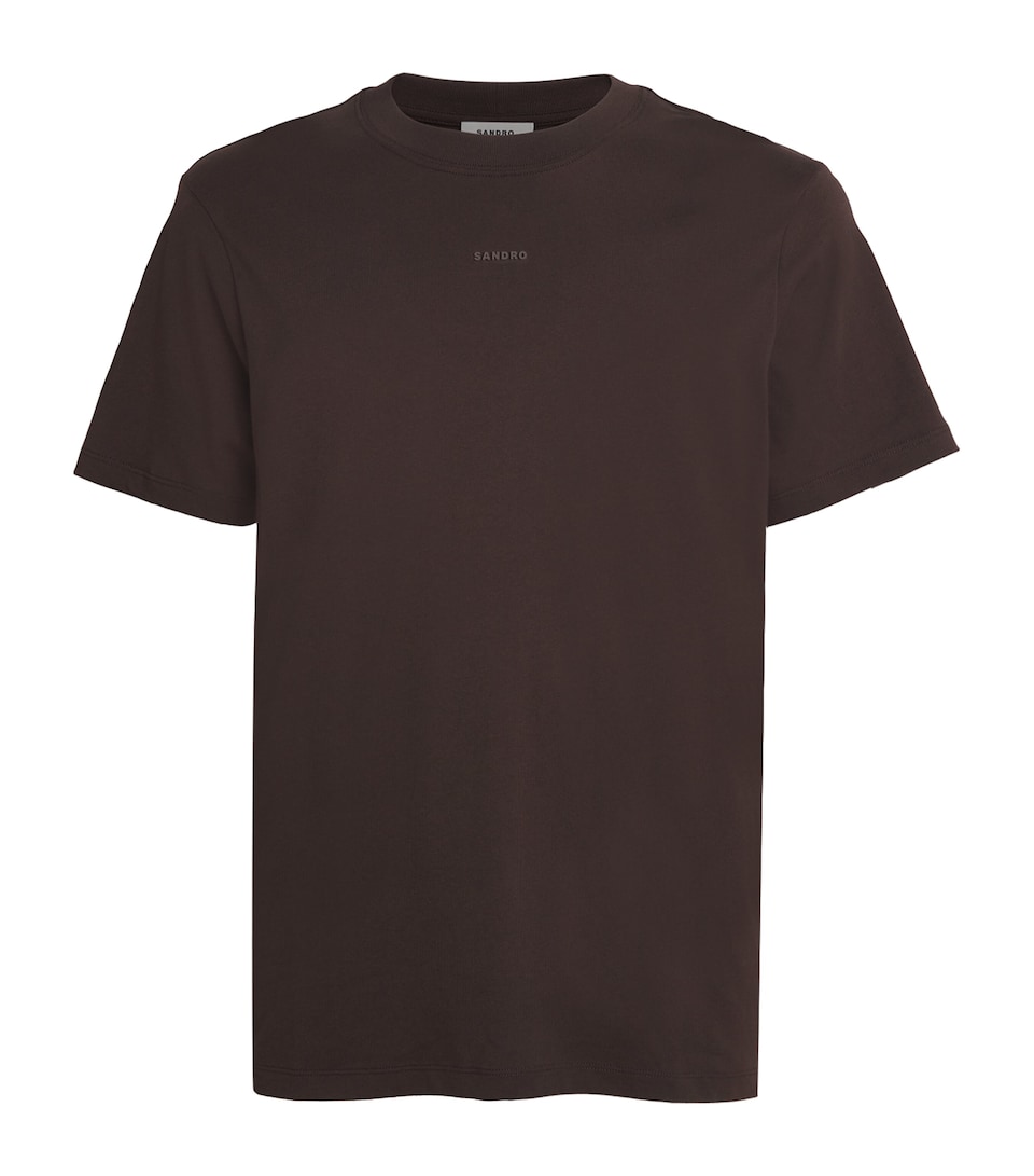 Cotton Rubberised Logo T-Shirt