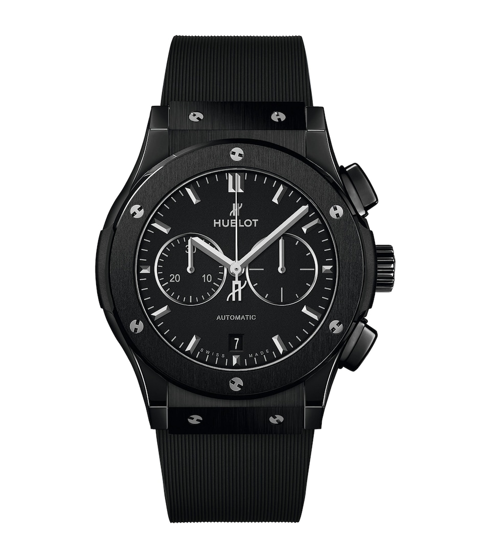 Ceramic Classic Fusion Black Magic Chronograph Watch 42mm