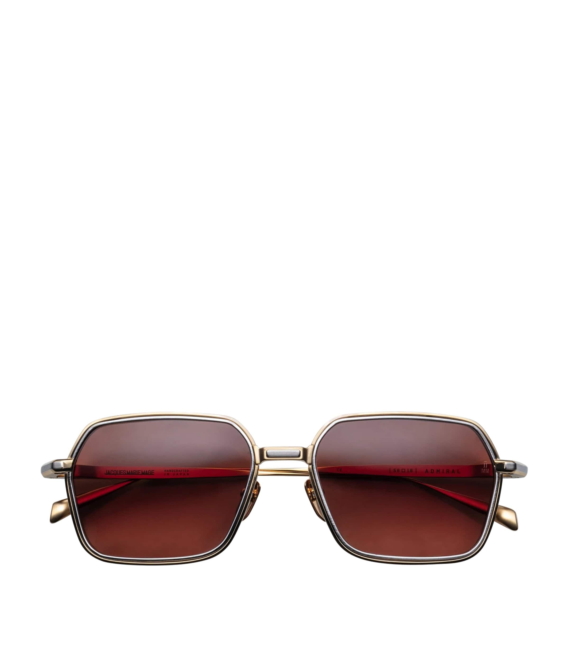 Jacques Marie Mage Titanium Admiral Sunglasses Roma