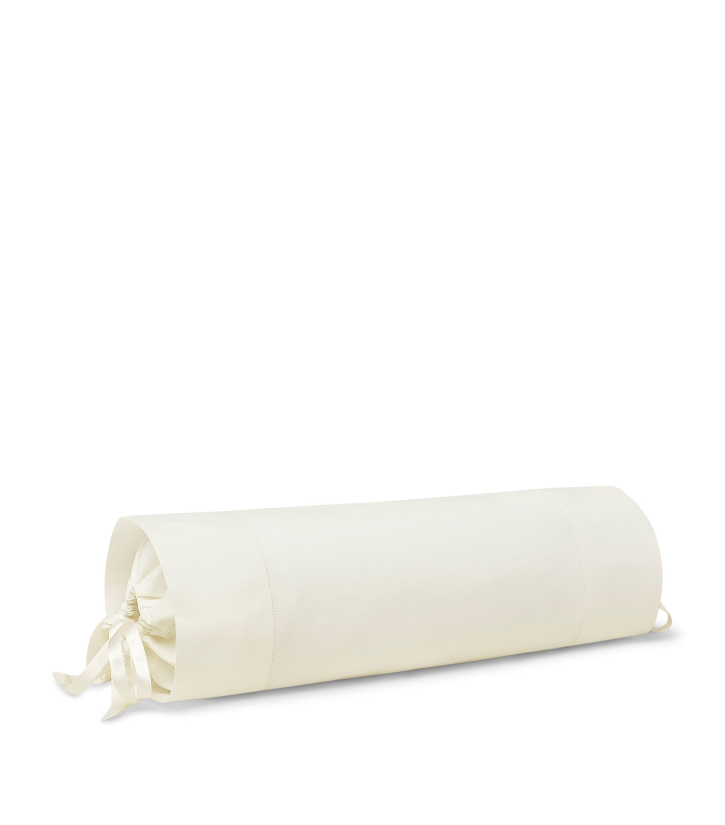 Pratesi Angel Luxe Neckroll Pillowcase (13cm x 41cm) Ivory