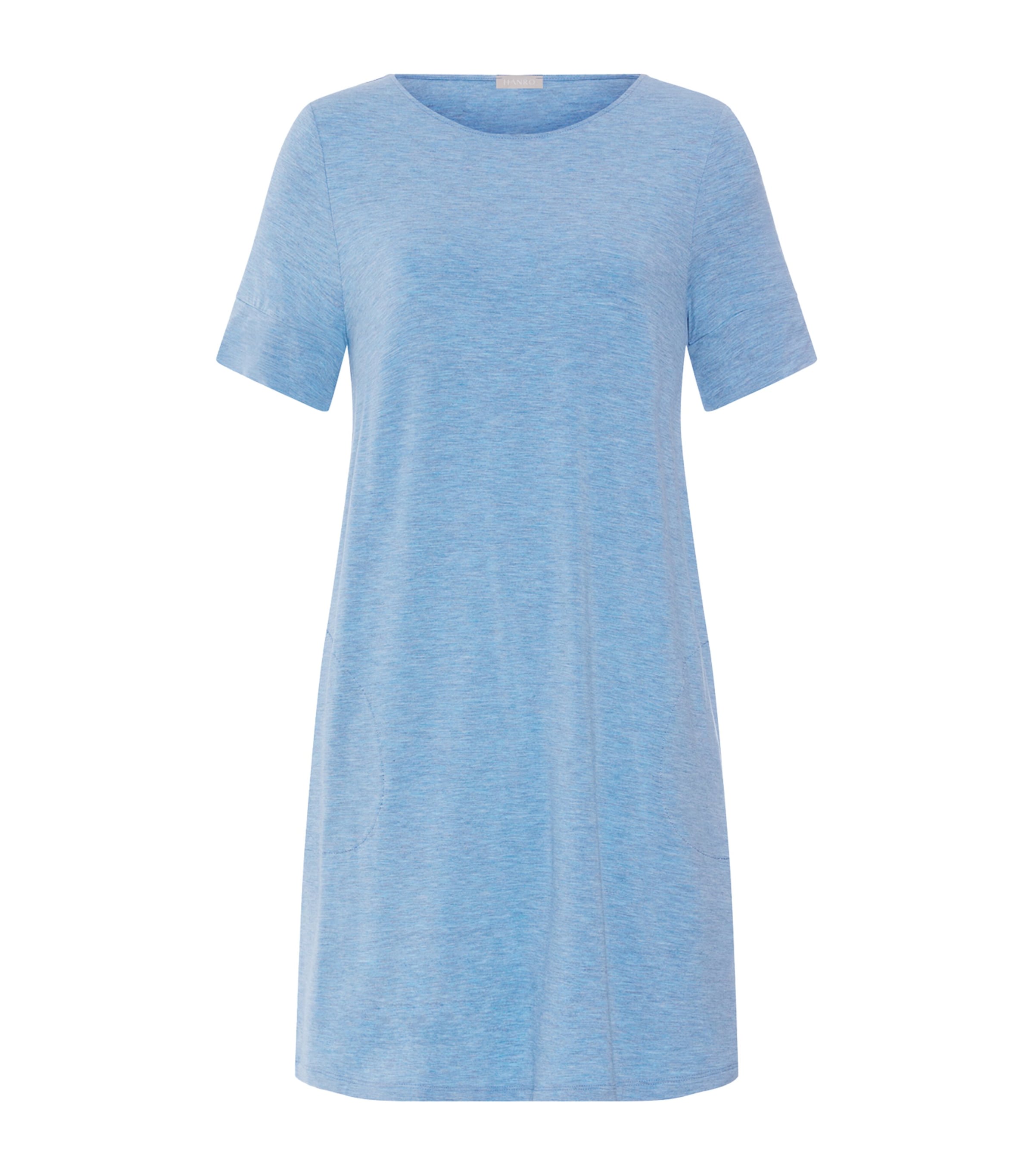 Hanro Womens Natural Elegance Nightdress Bluebird Melange