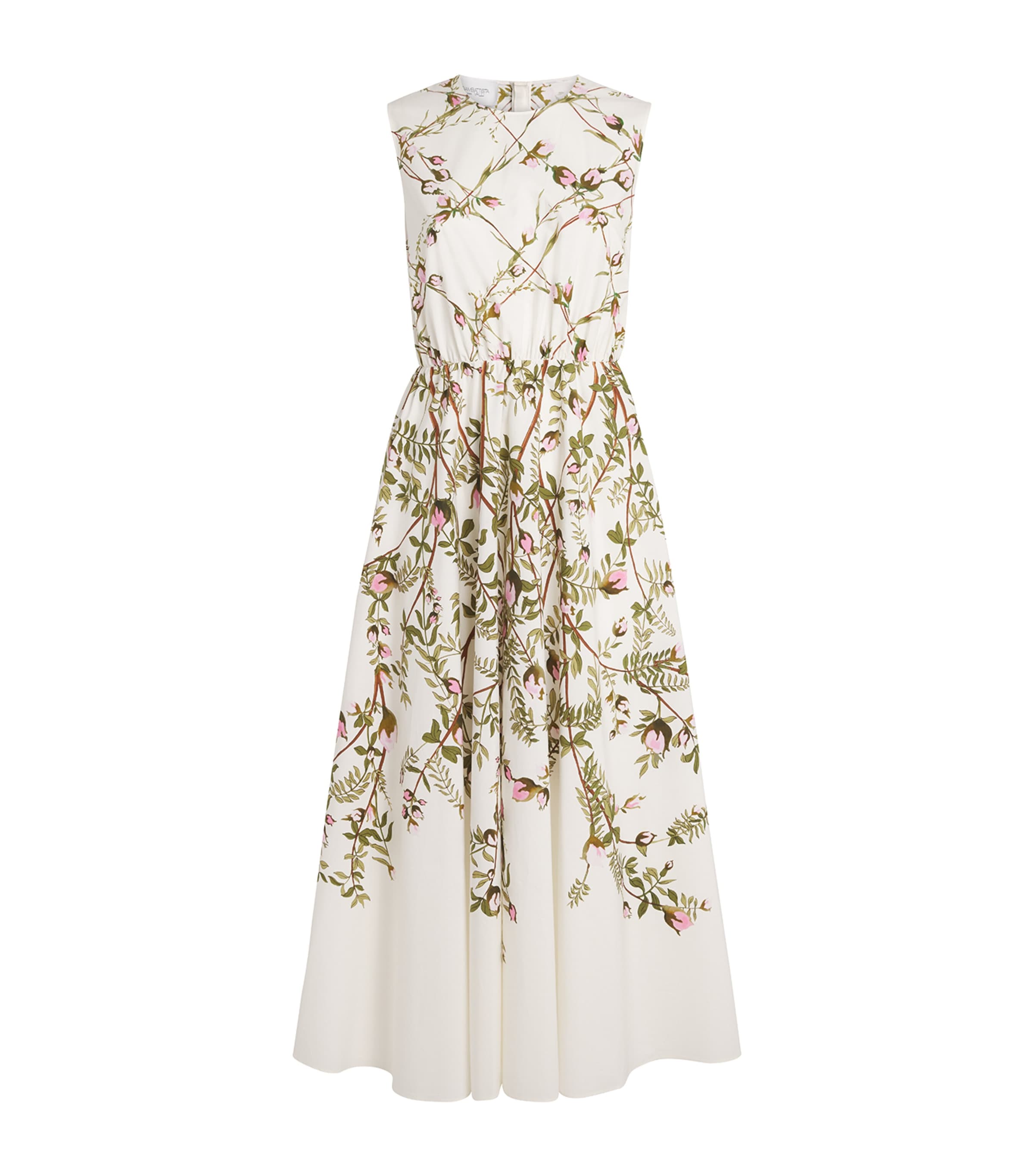 Cotton Floral Maxi Dress