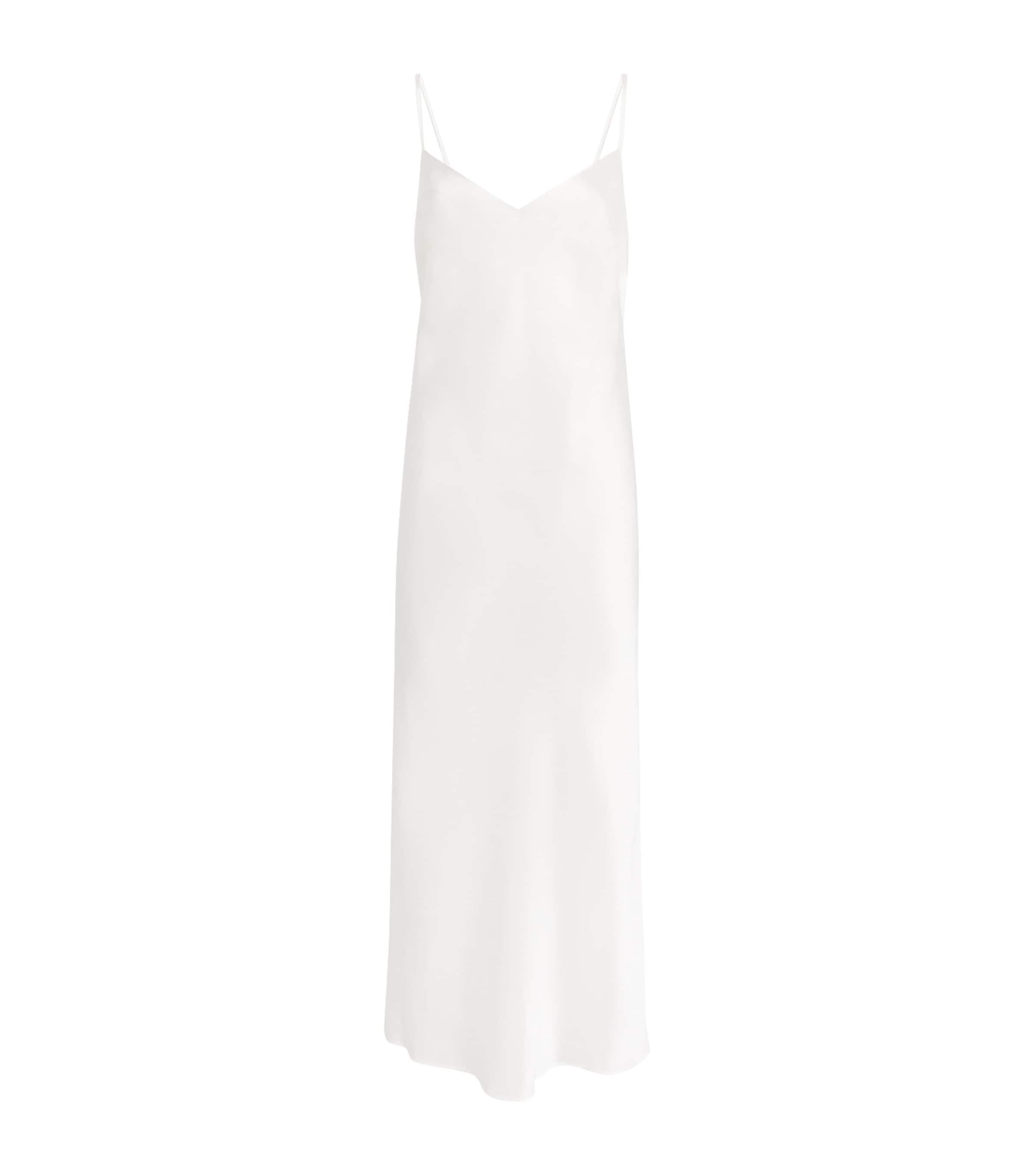Marjolaine Womens Silk Tracy Slip Dress Naturel