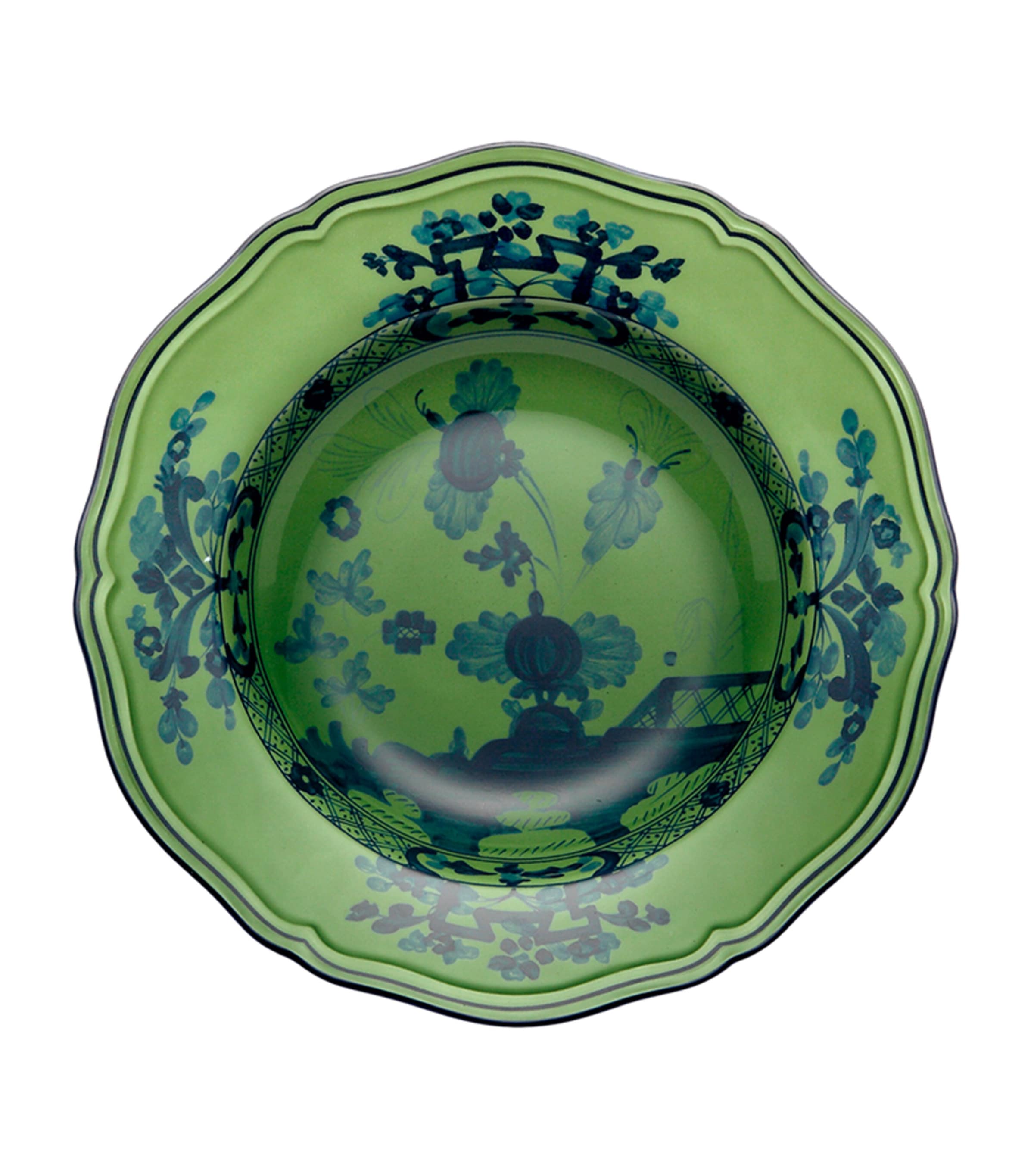 Oriente Italiano Malachite Soup Plate (24cm)