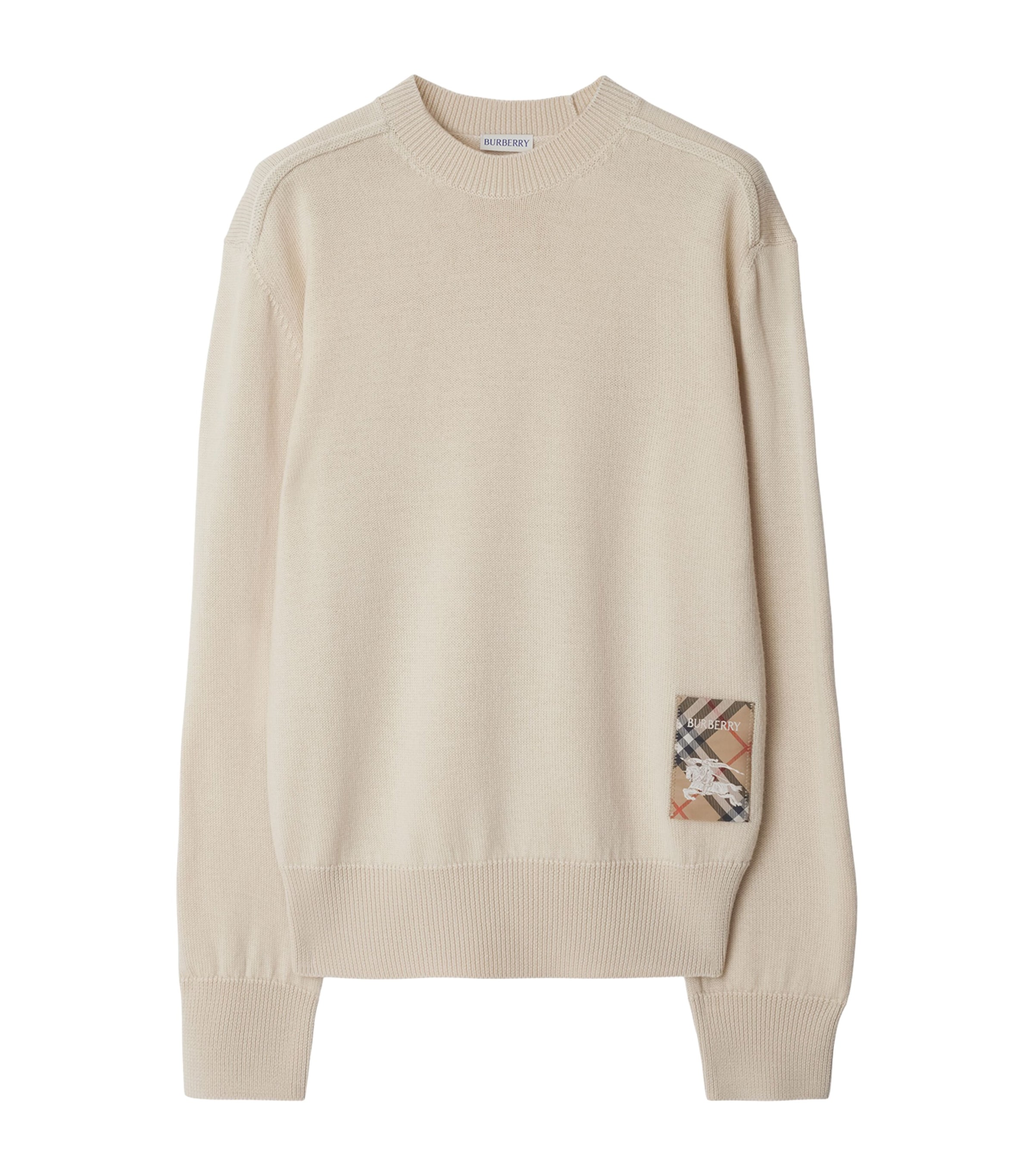 Wool Logo Label Sweater
