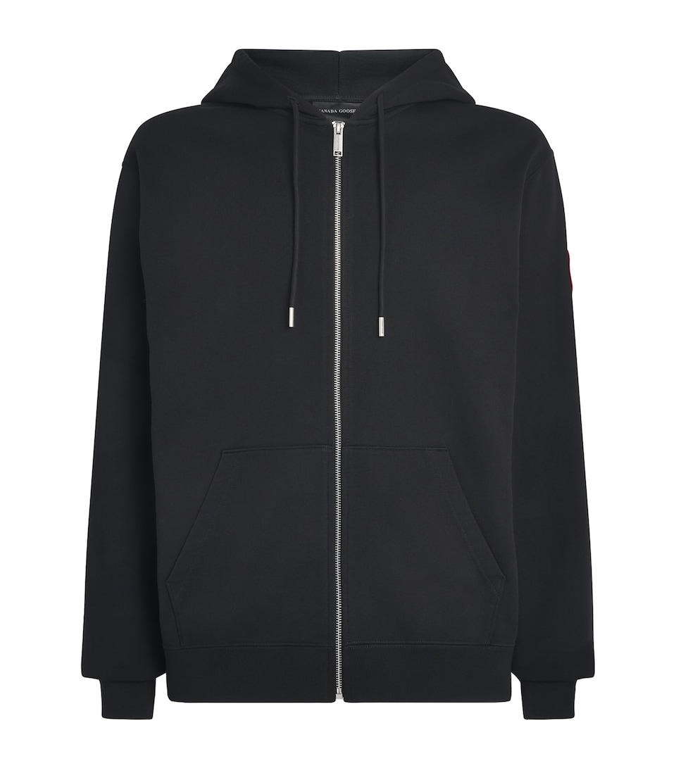 Canada Goose Mens Organic Cotton Loon Hoodie Black