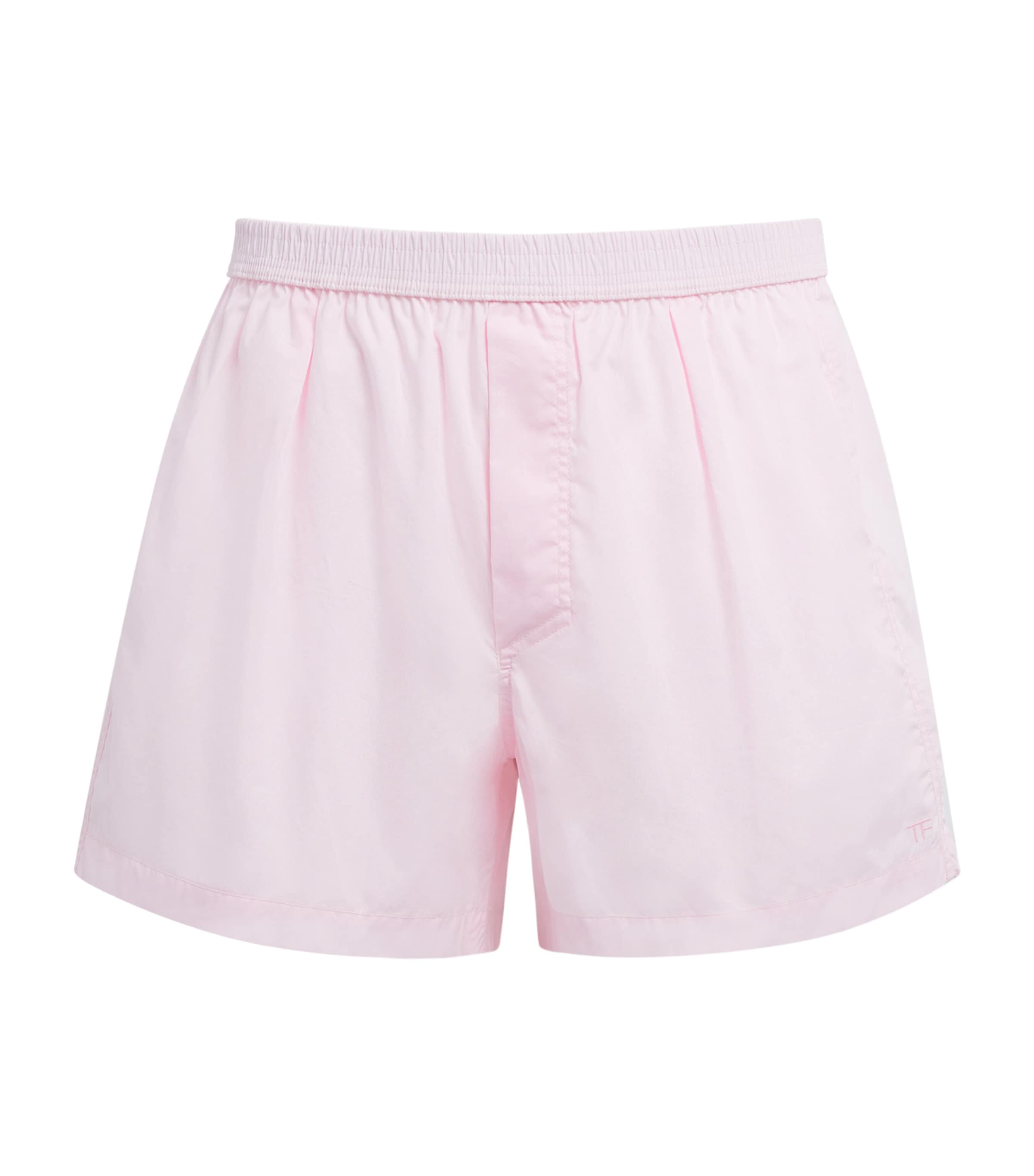 TOM FORD Mens Cotton Poplin Boxer Shorts Light Pink