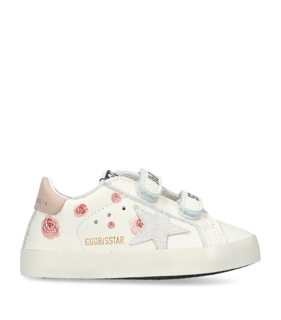 Leather Baby School Sneakers