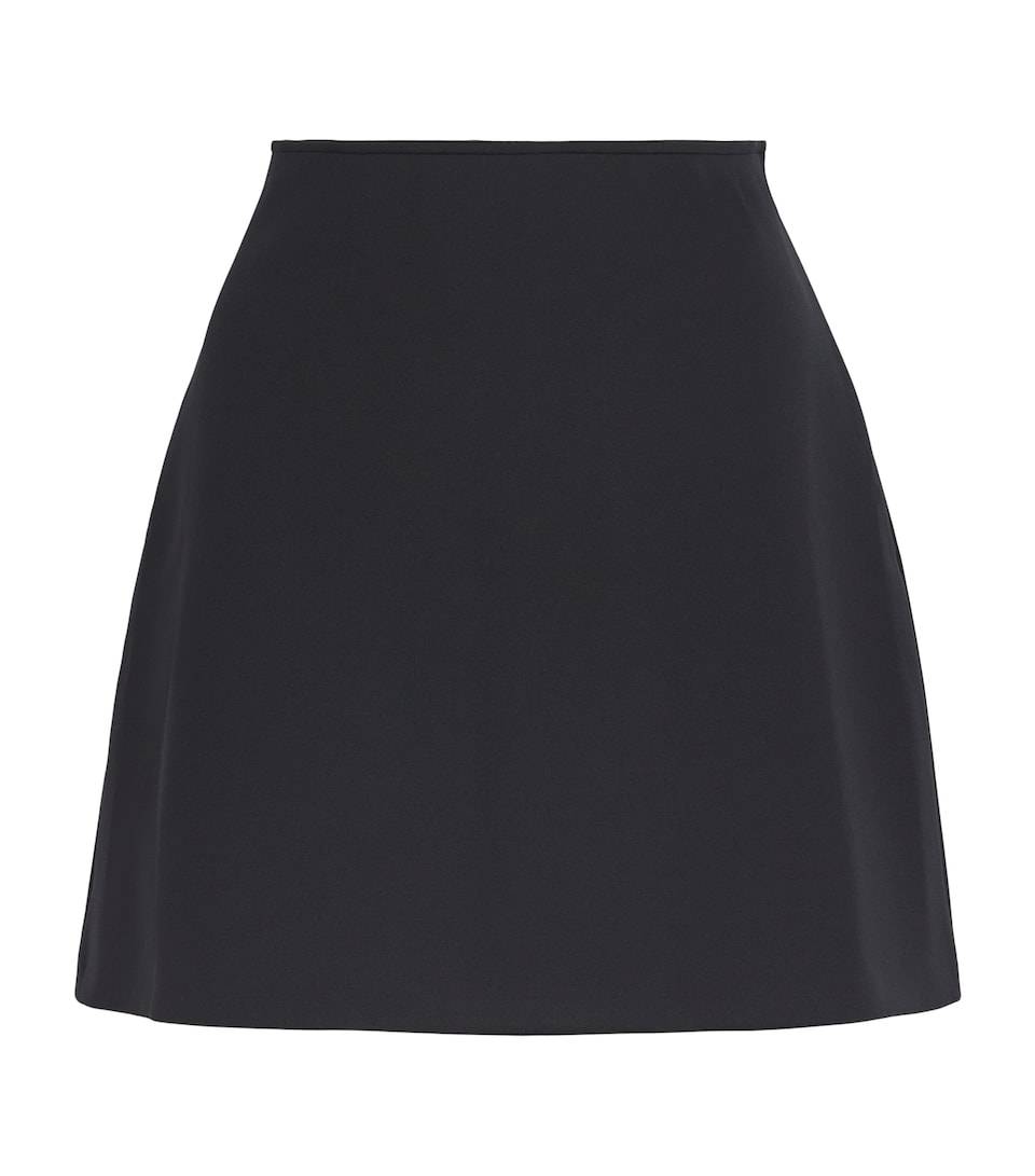 Wolford Womens Jersey Grace Mini Skirt Black