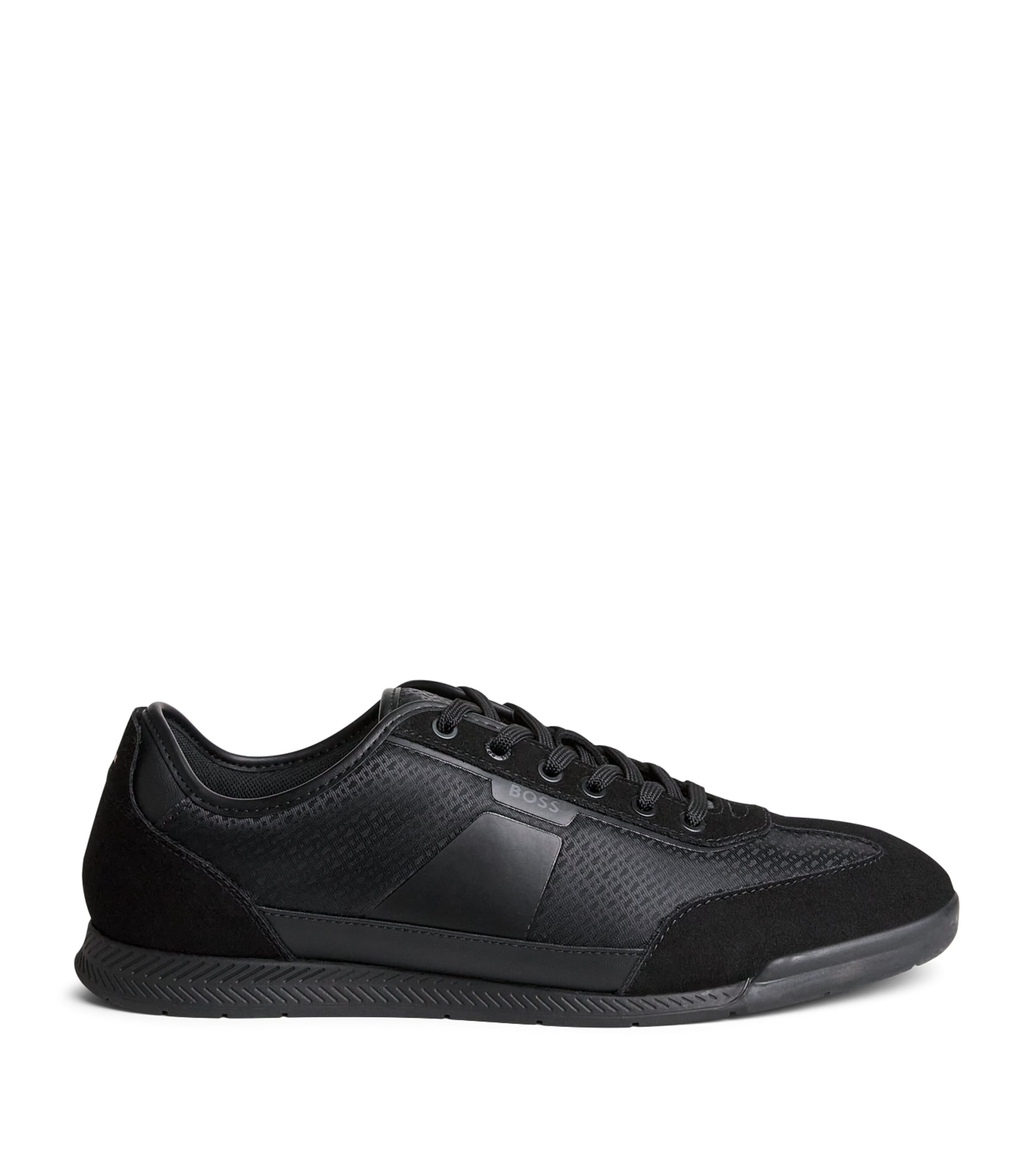 BOSS Low-Top Nitan Sneakers Black