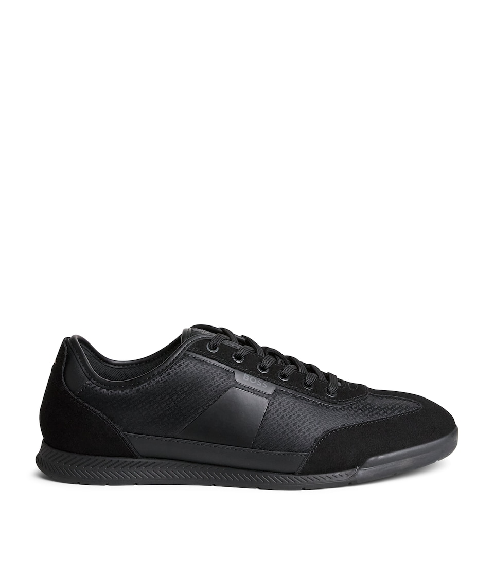 BOSS Low-Top Nitan Sneakers Black