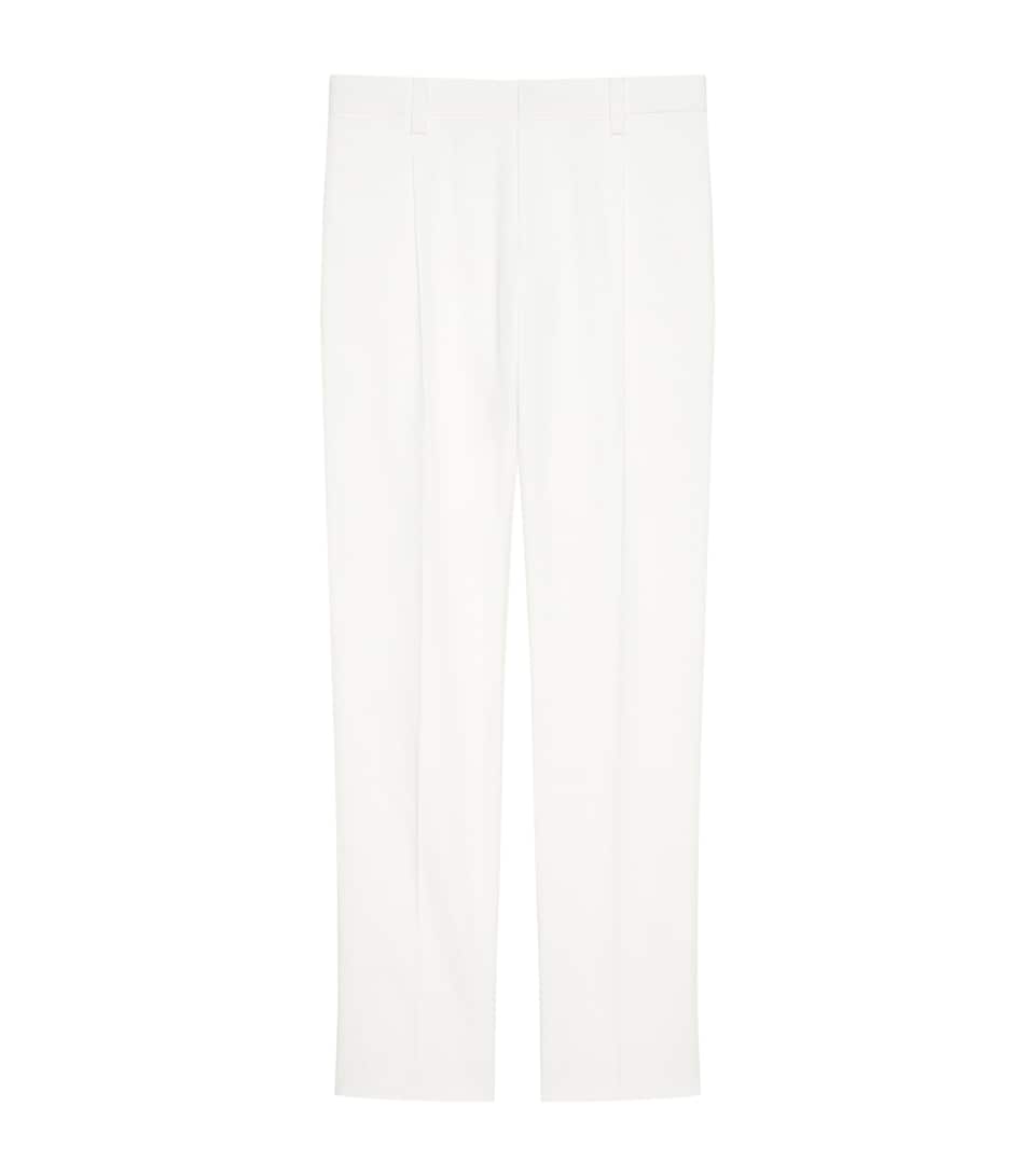 Pleated Tapered Trousers