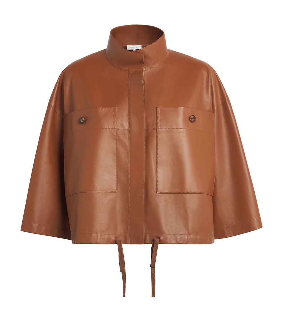 Lambskin Oversized Jacket