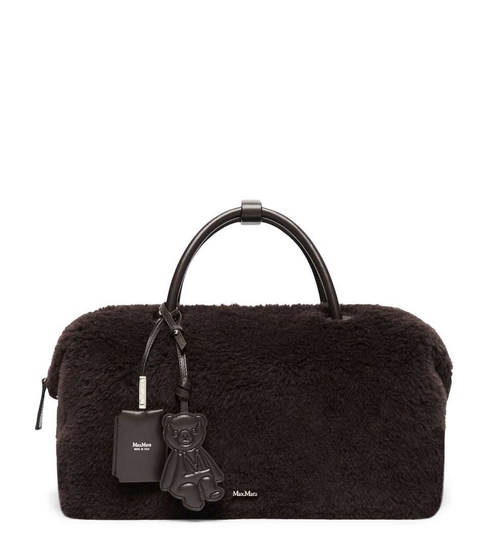 Max Mara Teddy Top-Handle Bag Brown