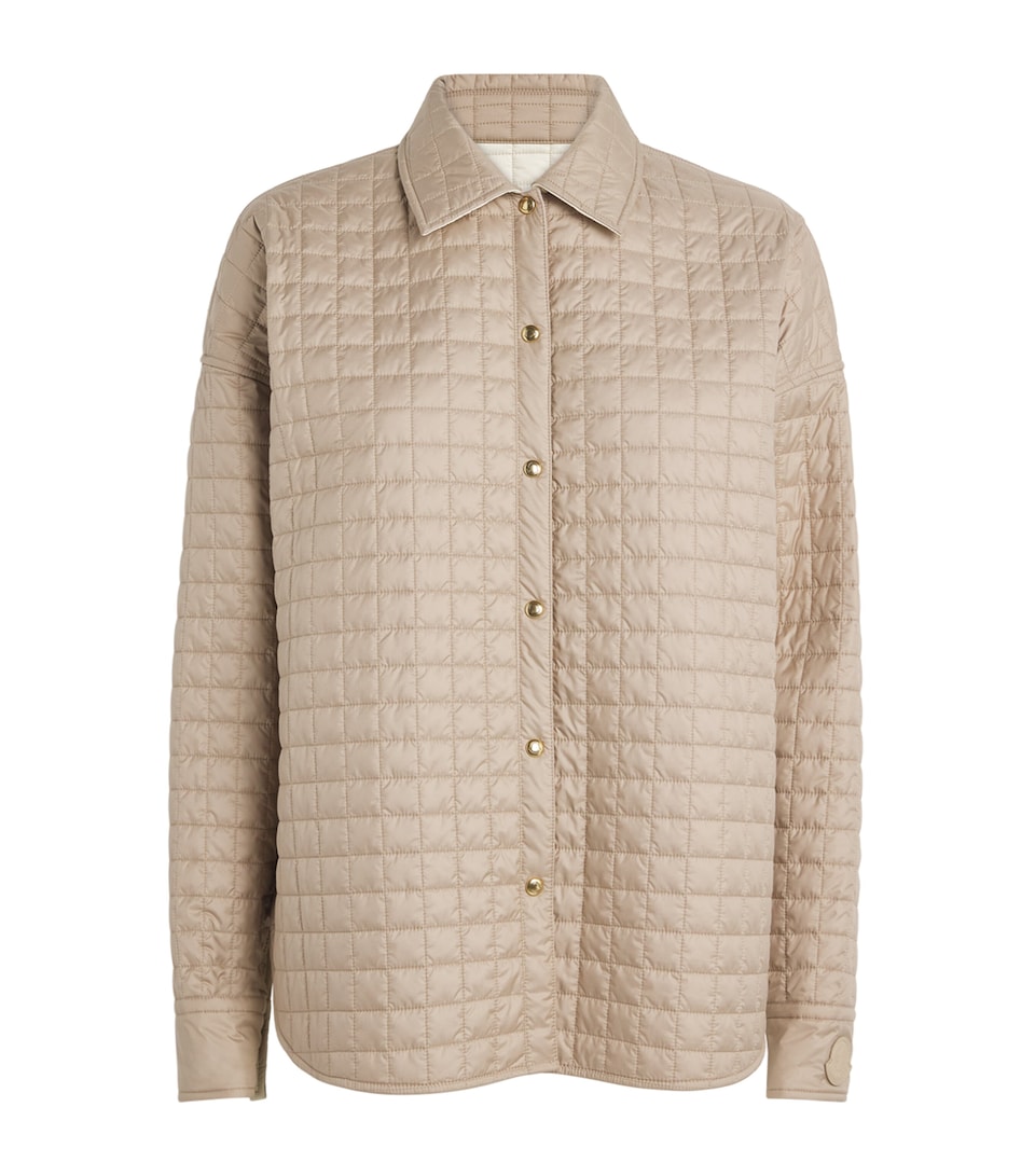Microfiber Quilted Reversible Shacket