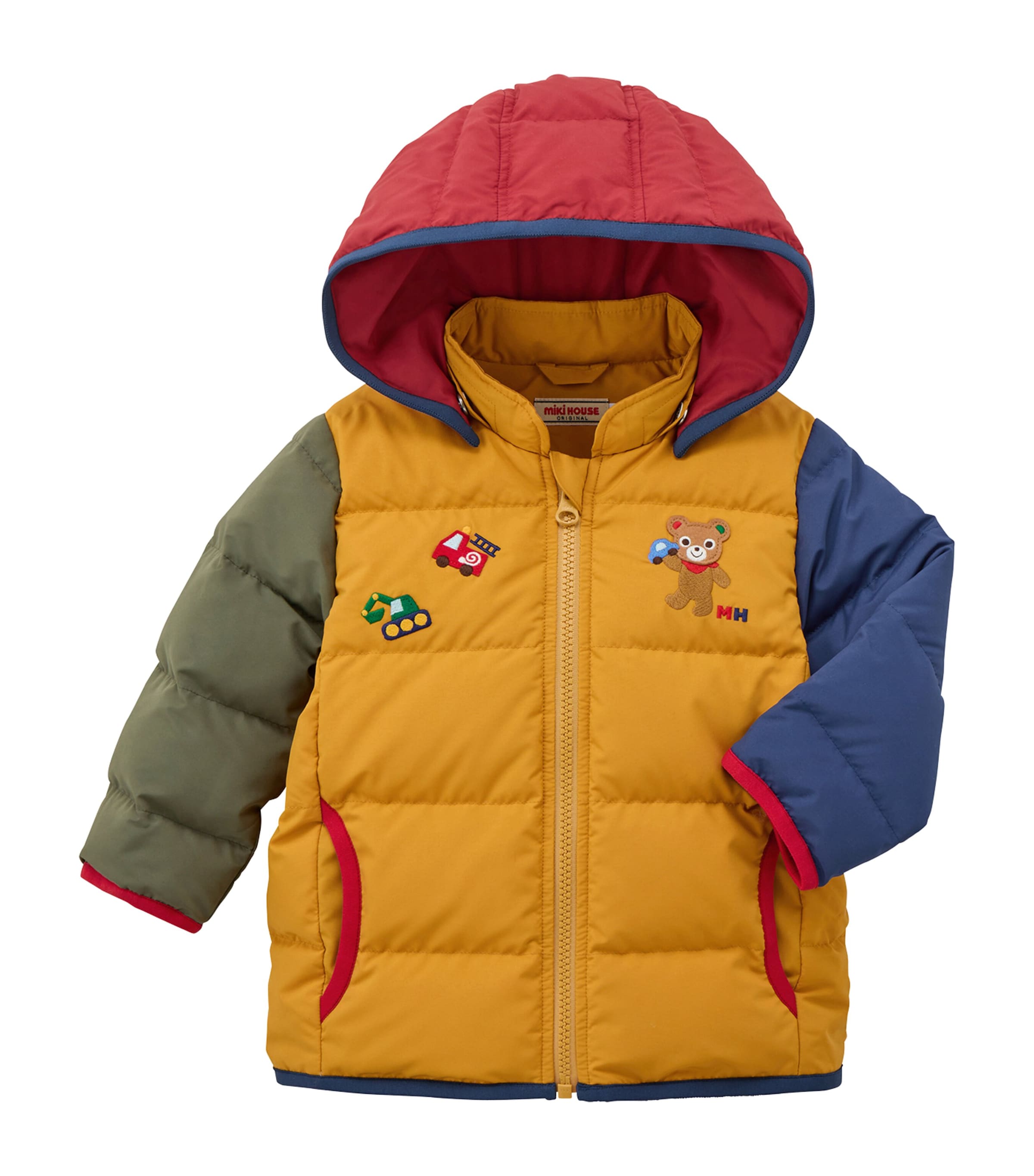 Miki House Down Puffer Jacket (12 Months-7 Years)