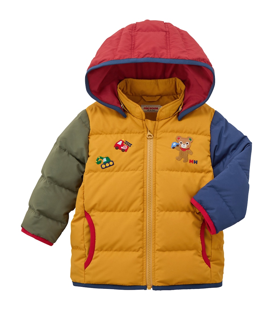 Miki House Down Puffer Jacket (12 Months-7 Years)