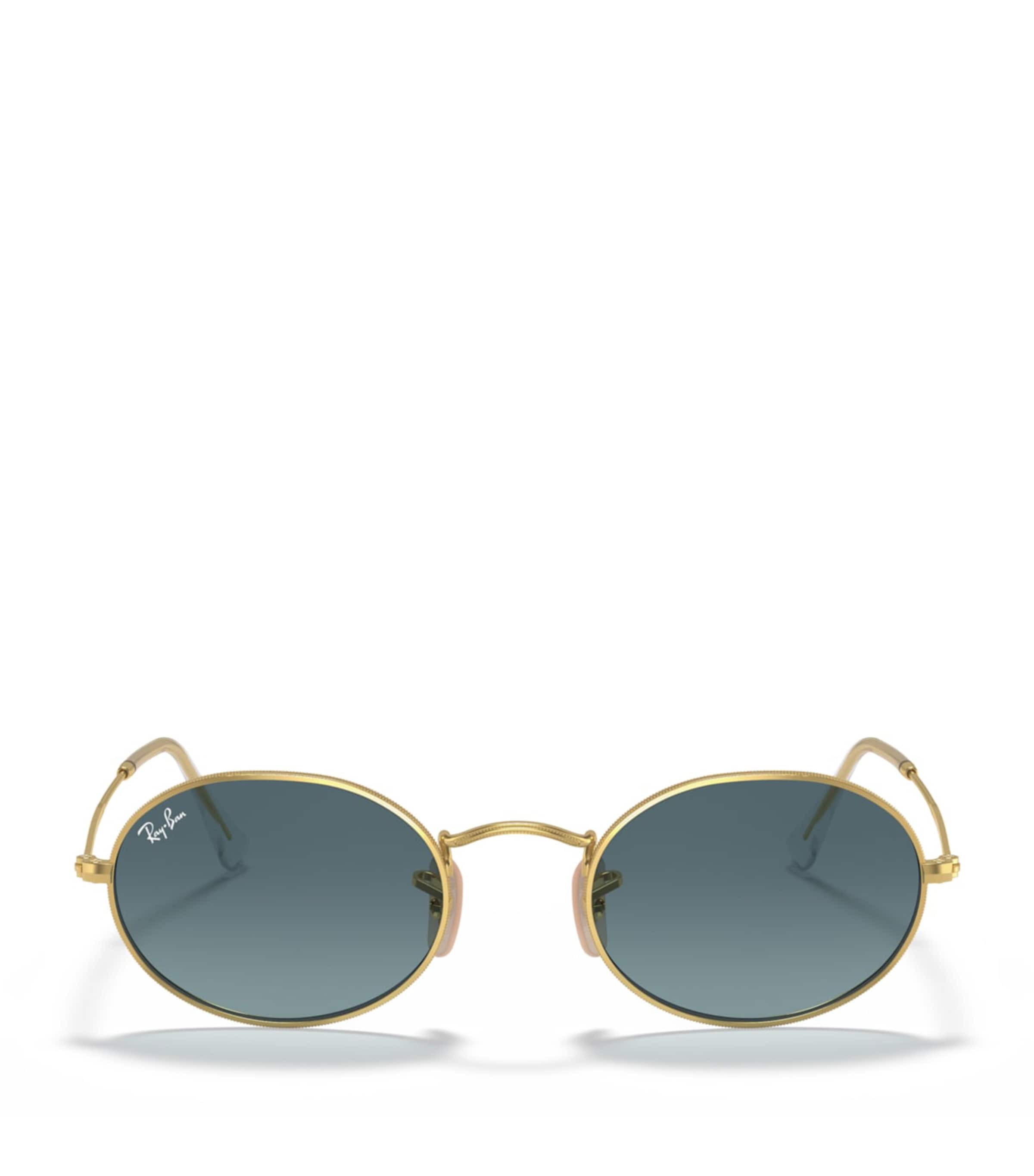 Ray-Ban RB3547 Oval Metal Sunglasses