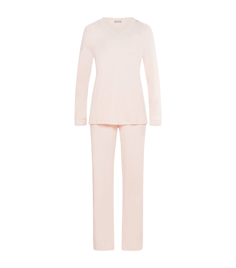 Hanro Womens Cotton Moments Pyjama Set