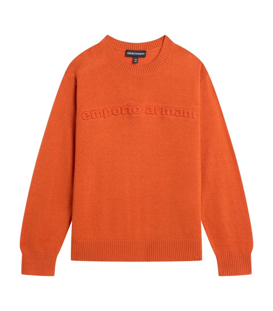 Embossed Logo Sweater (4-16 Years)
