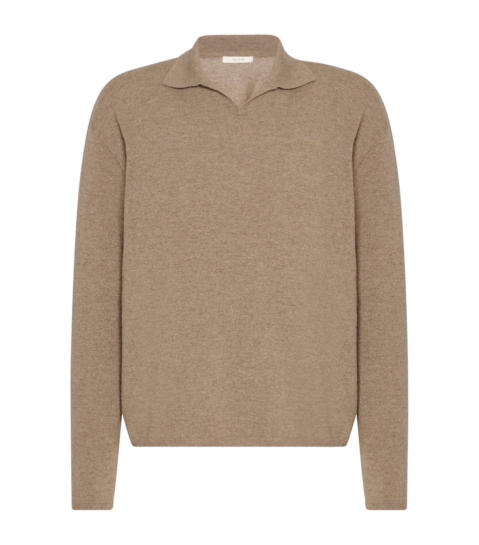 Franz Cashmere Polo Sweater