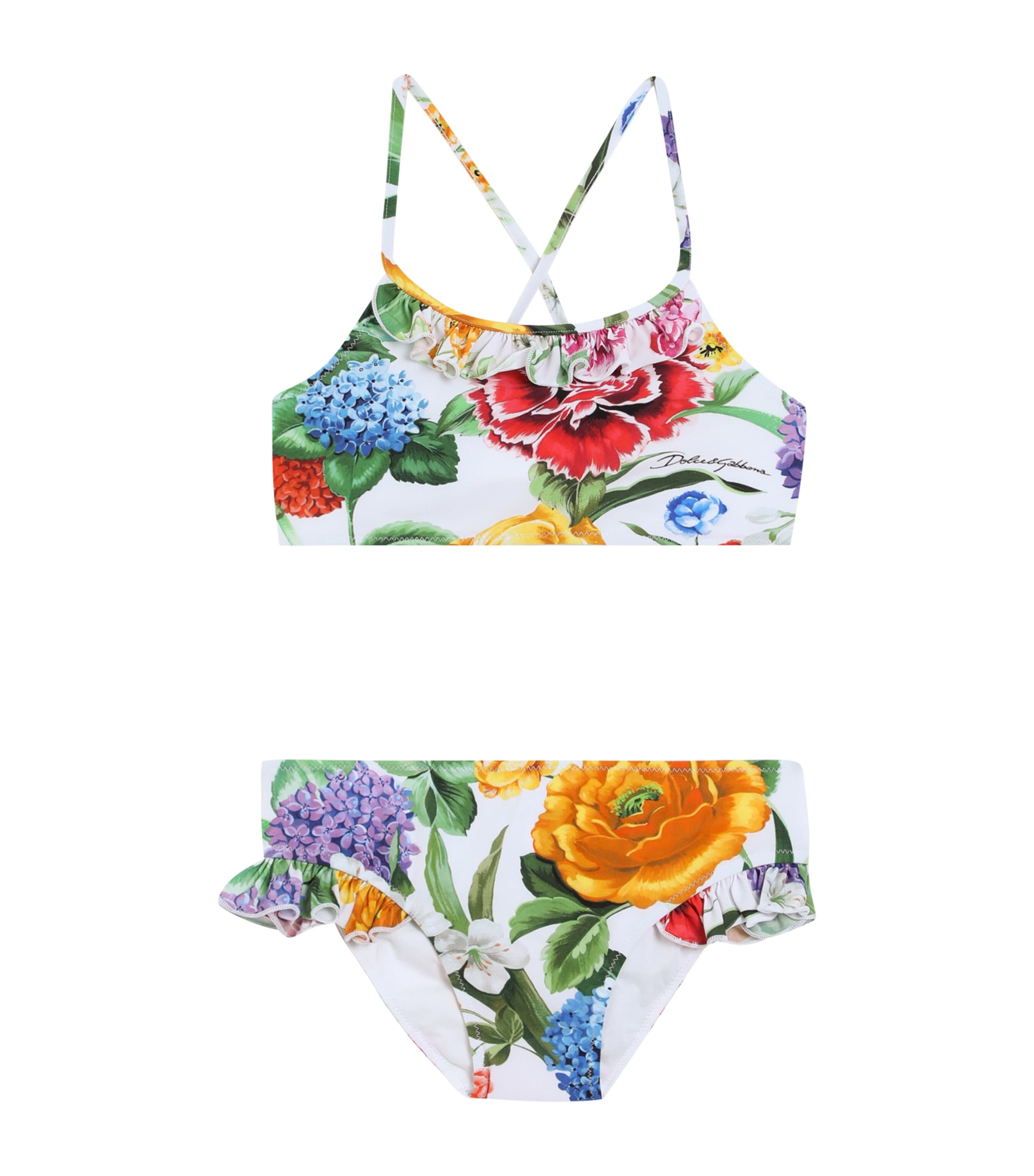 Floral Print Bikini (8-12+ Years)