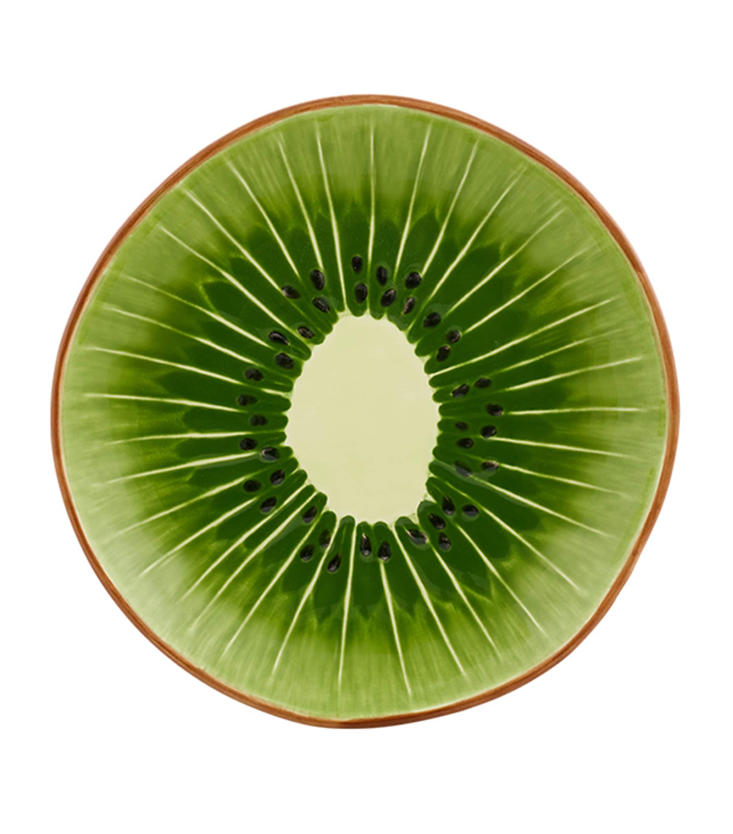 Bordallo Pinheiro Kiwi Dessert Plate (21cm) Green