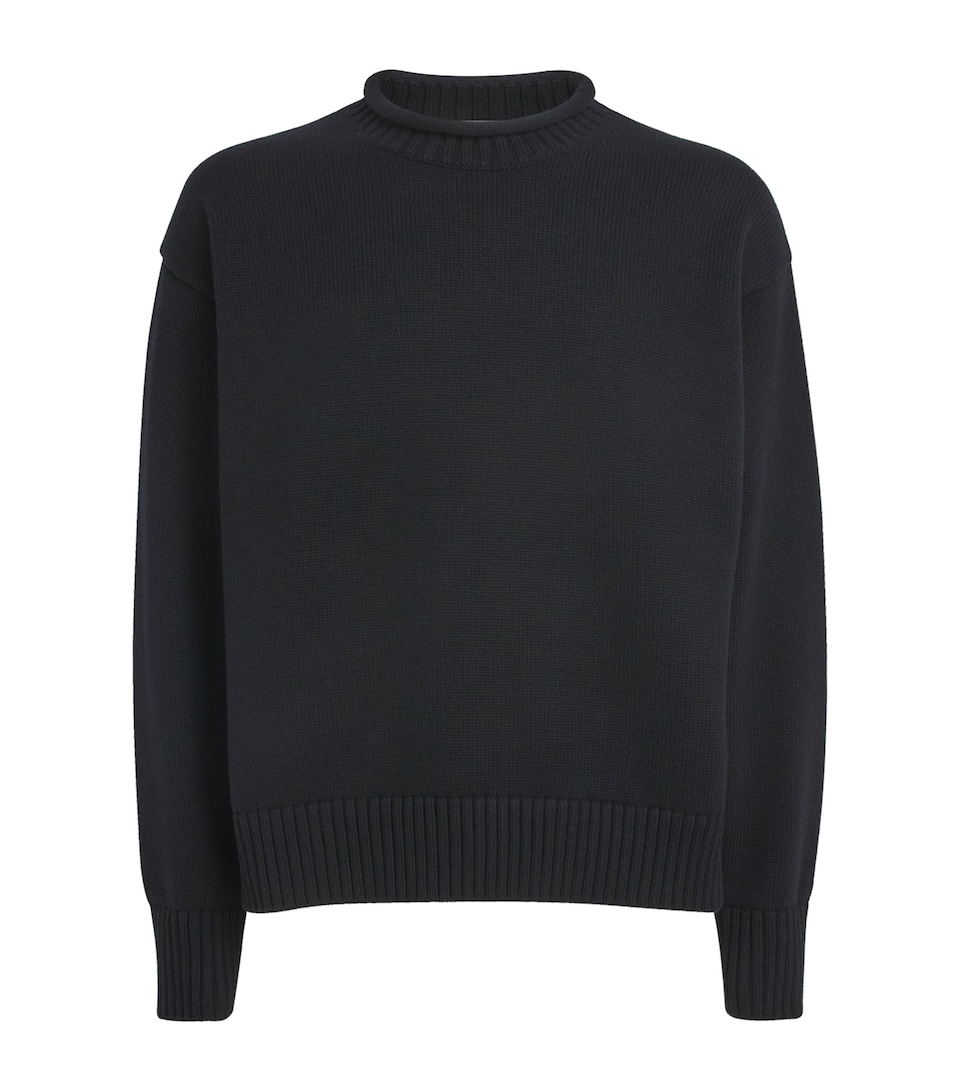 Merino Wool-Cotton Sweater