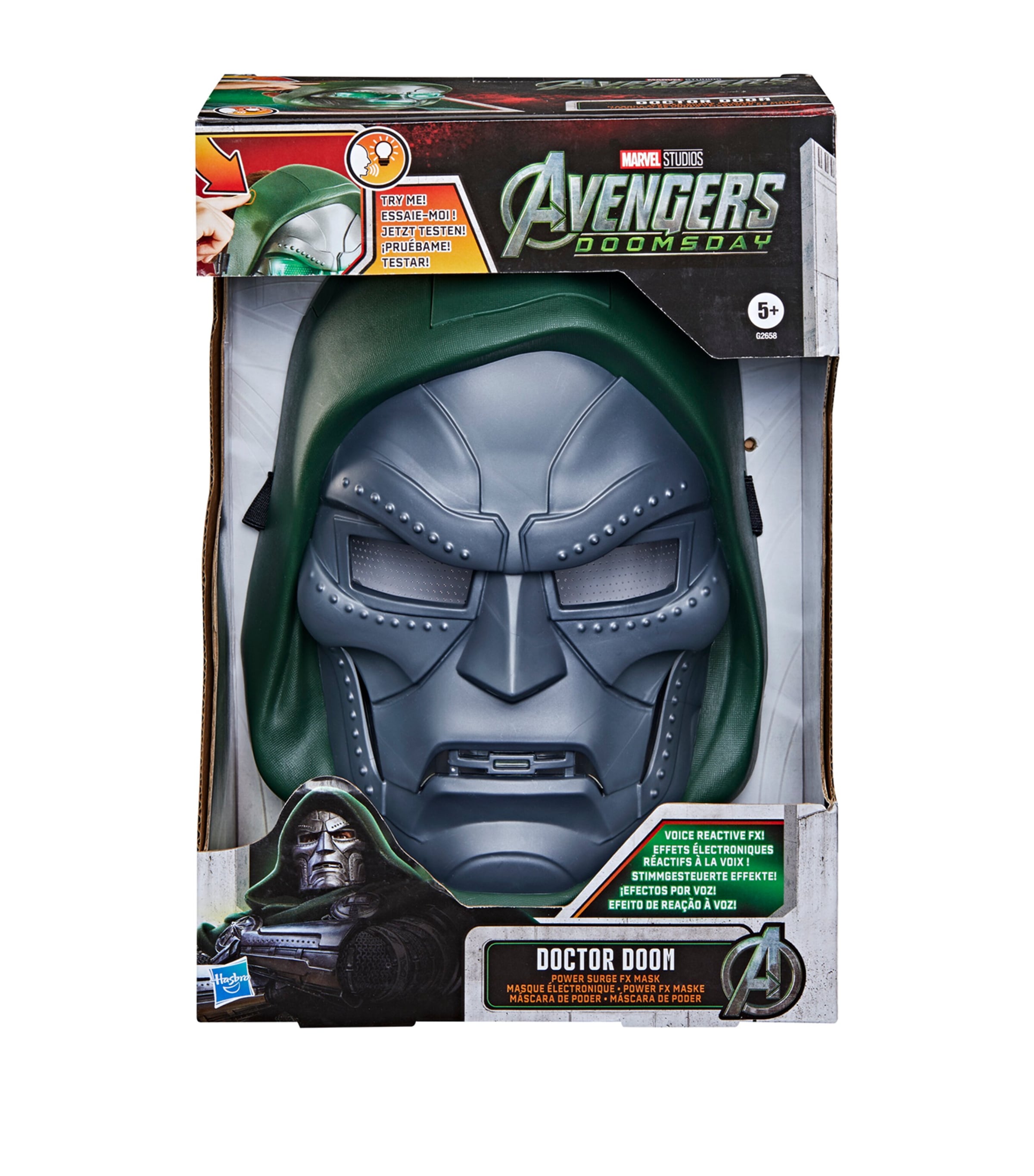 Marvel Marvel Avengers: Doomsday Doctor Doom Power Surge FX Mask