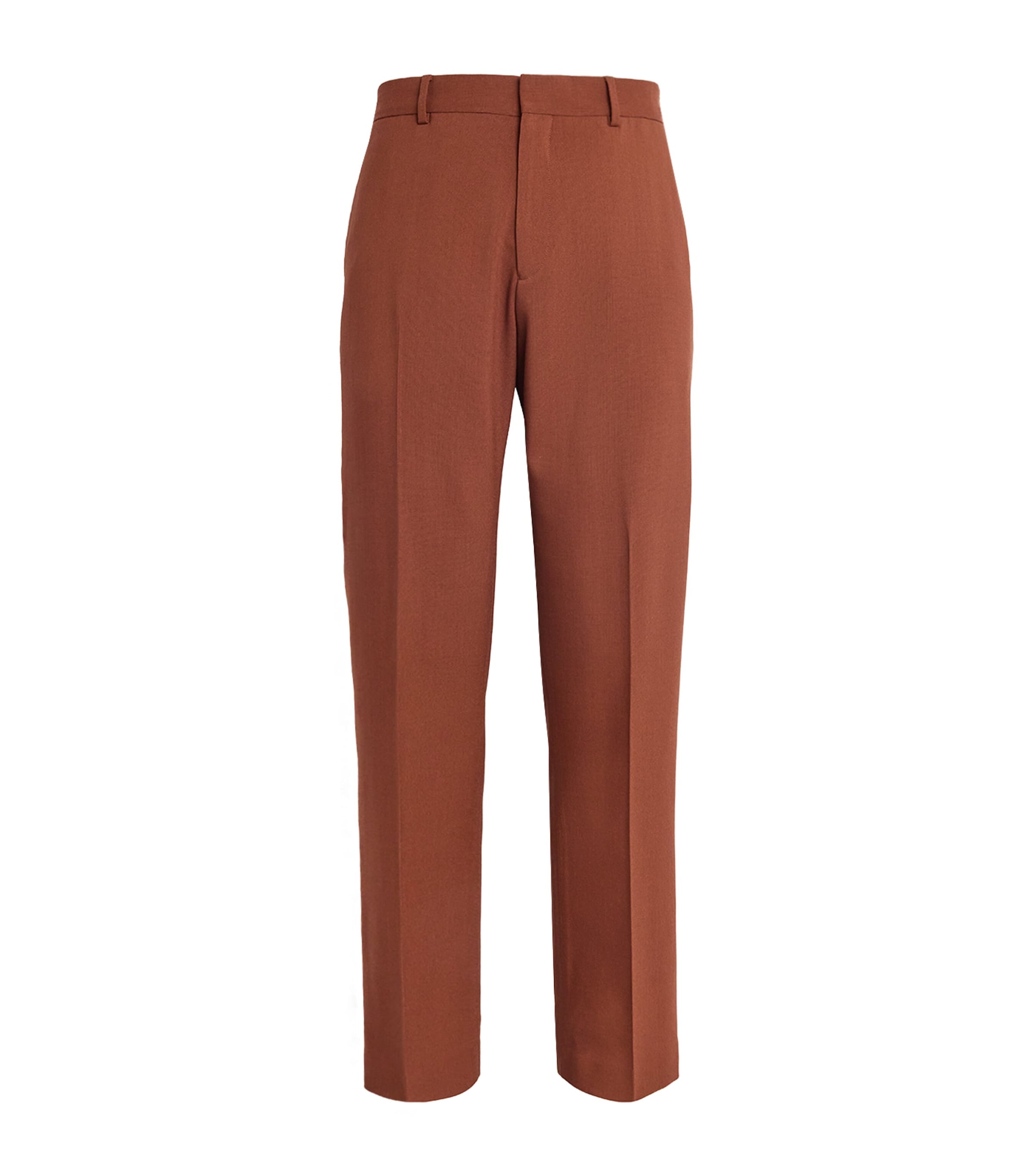 Wool Pleated Trousers