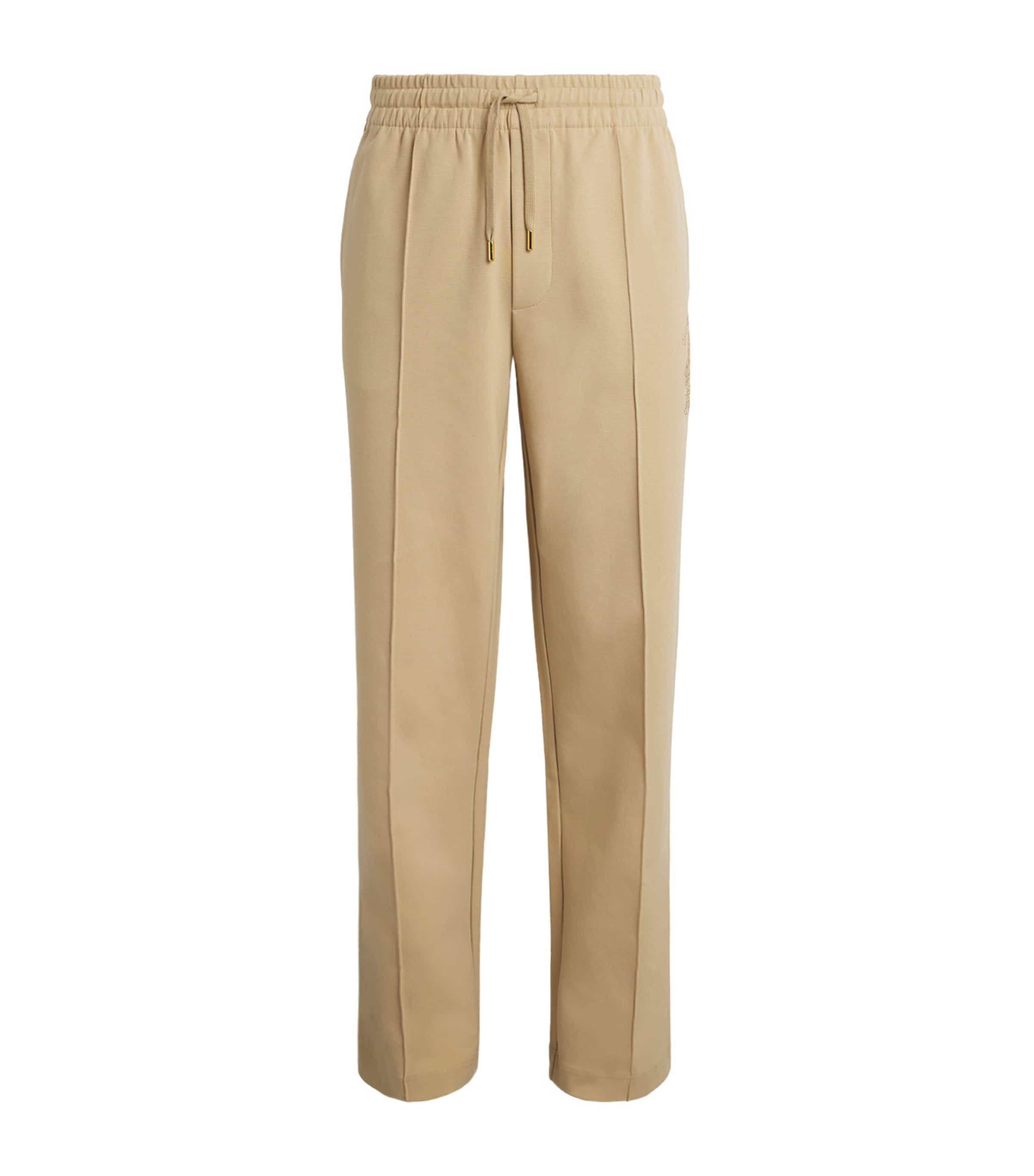 Casablanca Mens Drawstring Punto Sweatpants Beige
