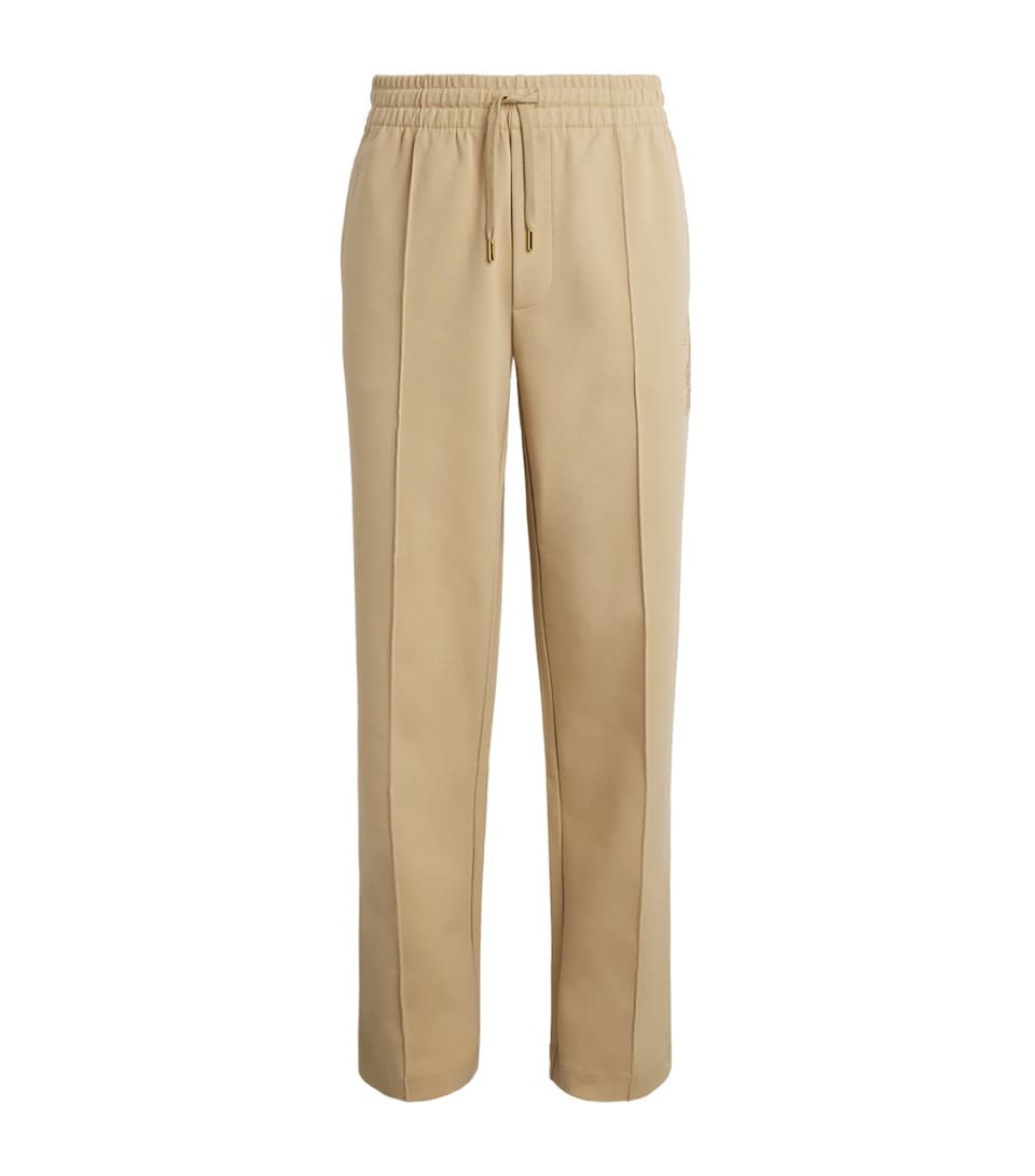 Casablanca Mens Drawstring Punto Sweatpants Beige
