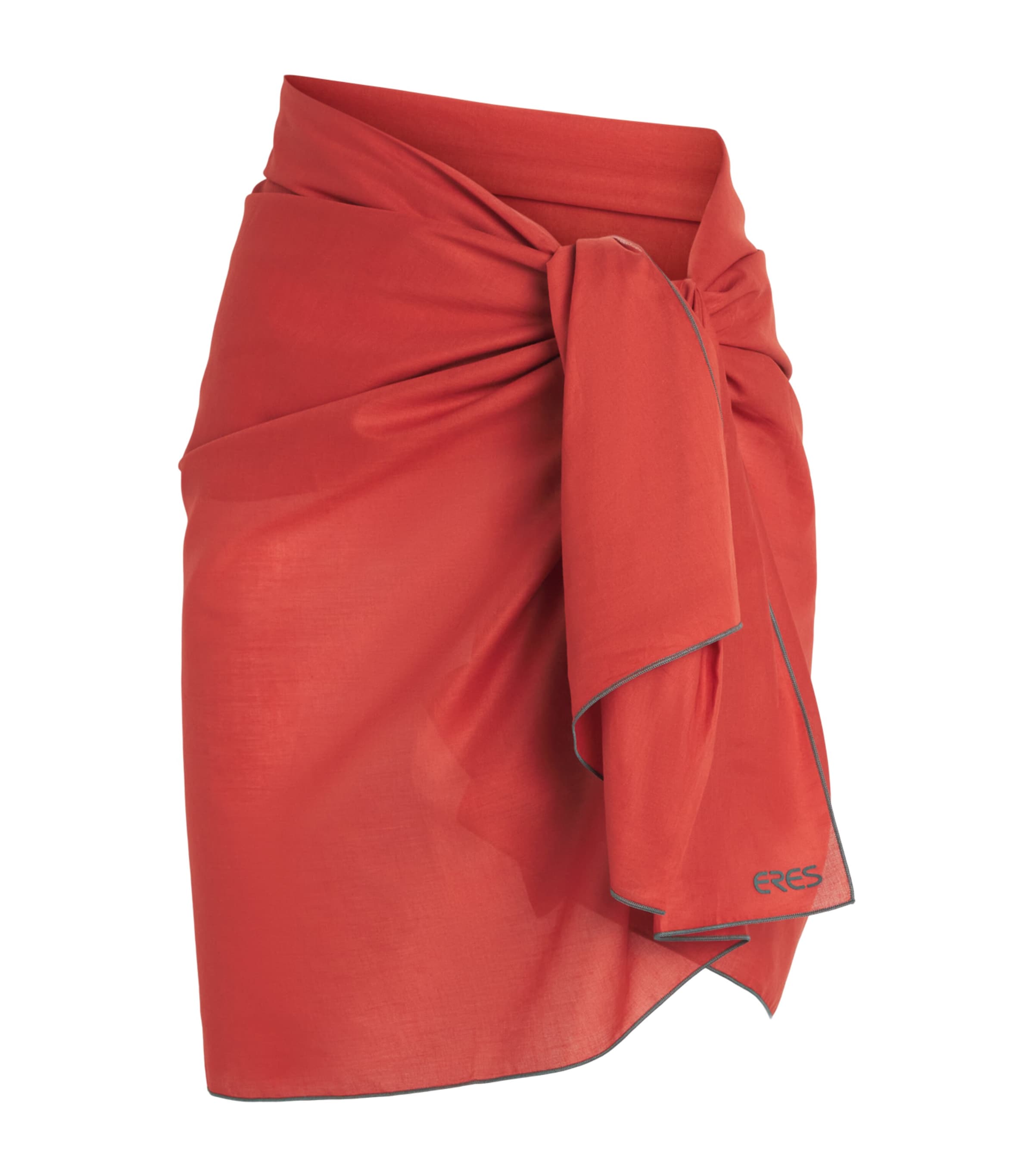 Eres Womens Cotton Voile Cabine Pareo Piment