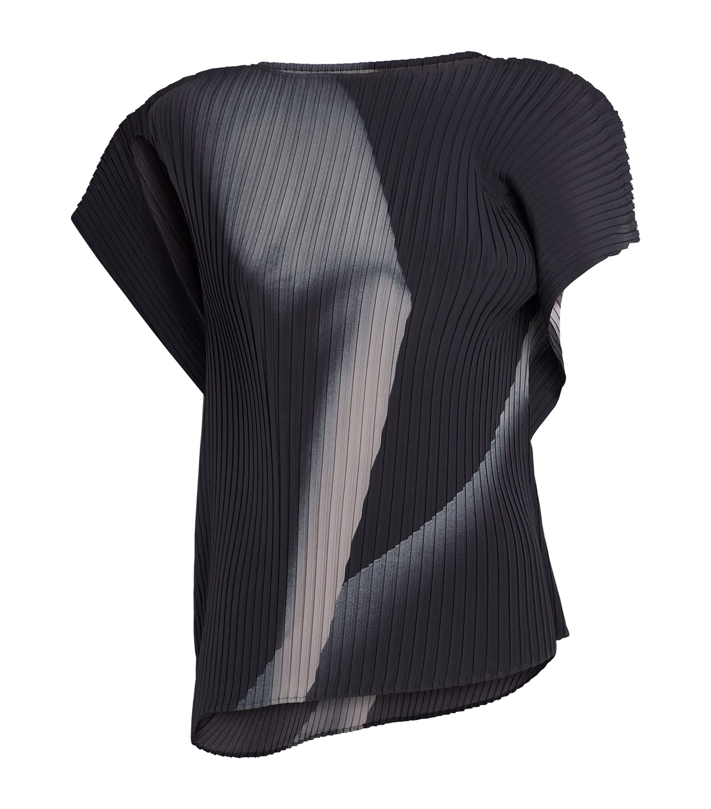 Issey Miyake Womens Hands of Lover Top Black Hued