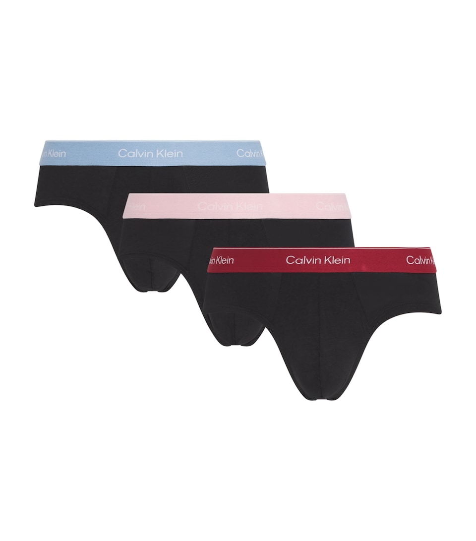 Stretch-Cotton Hip Briefs (Pack of 3)