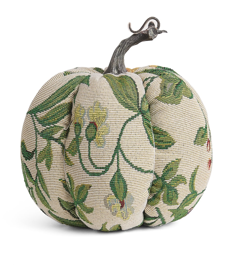 Harrods Large Floral Pumpkin Ornament