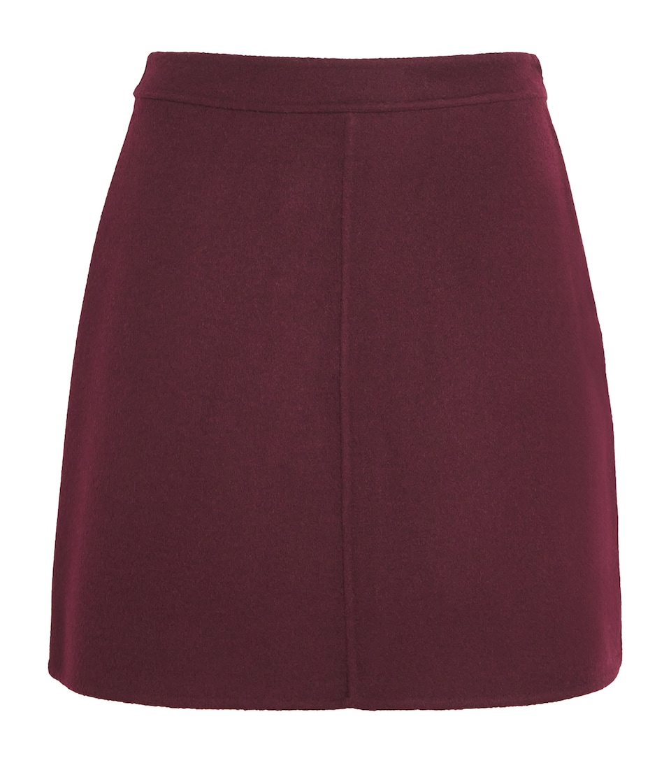 Wool Mini Skirt