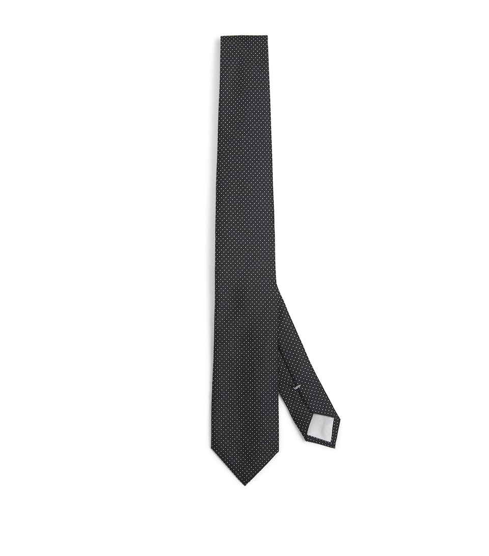 Silk Geometric Tie