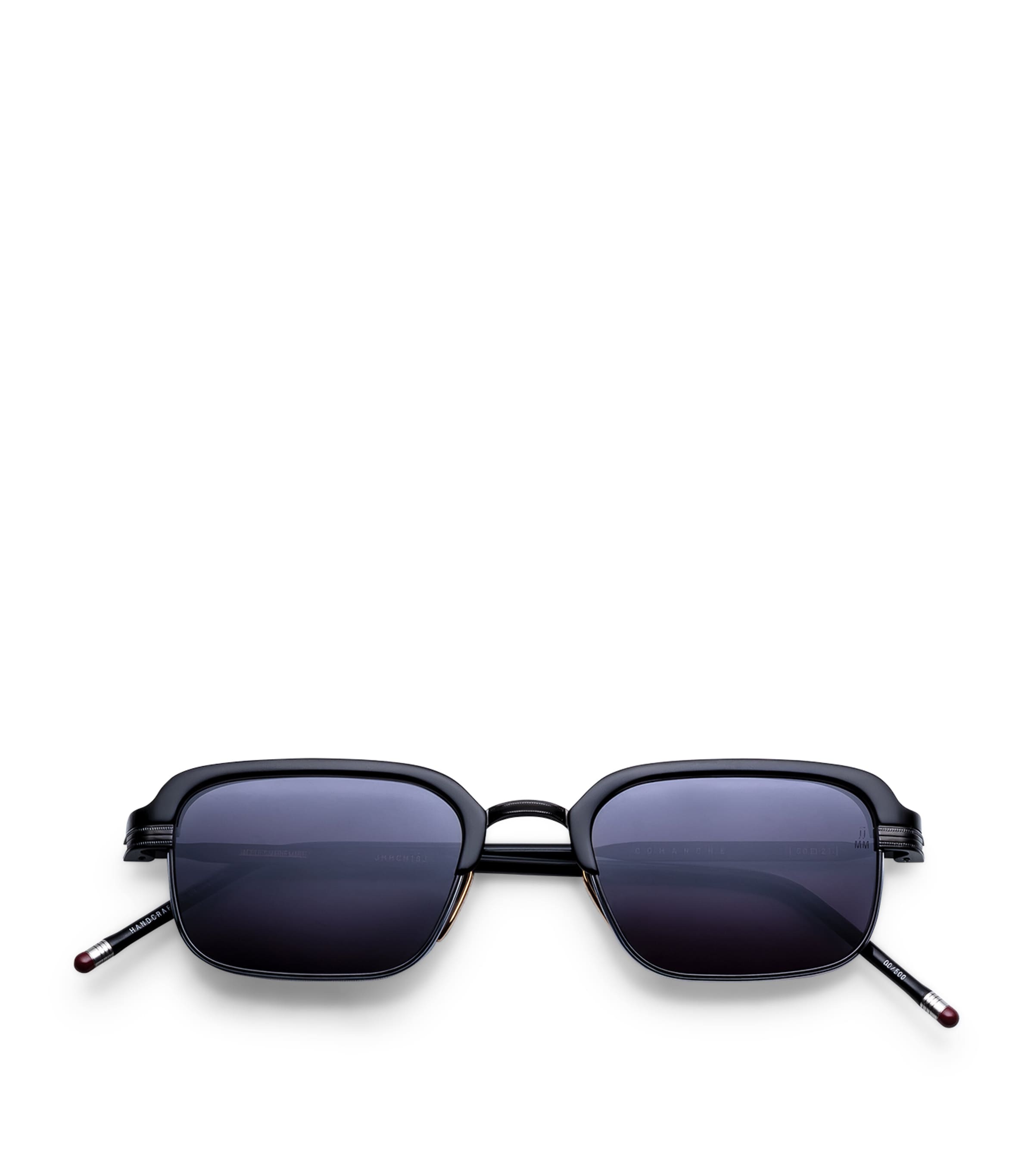 Jacques Marie Mage Titanium Comanche Sunglasses Corbeau