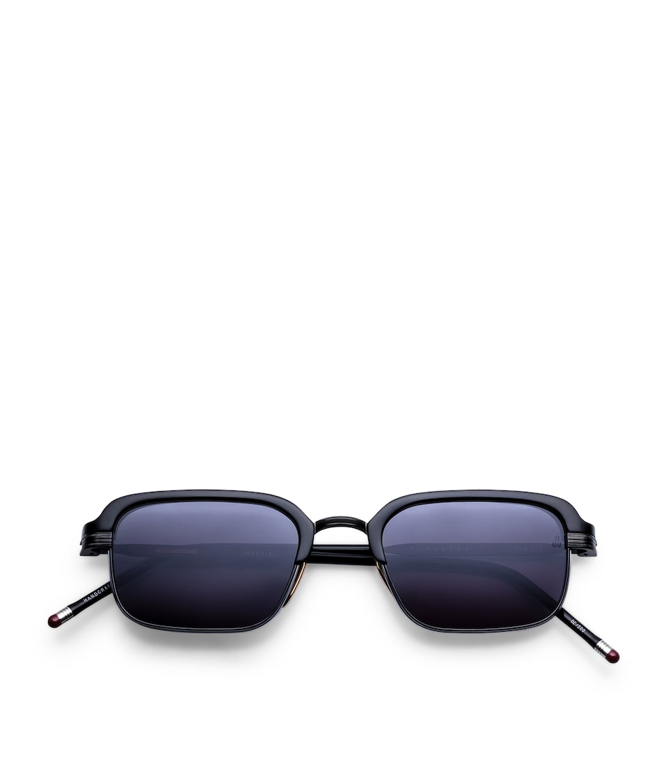Jacques Marie Mage Titanium Comanche Sunglasses Corbeau