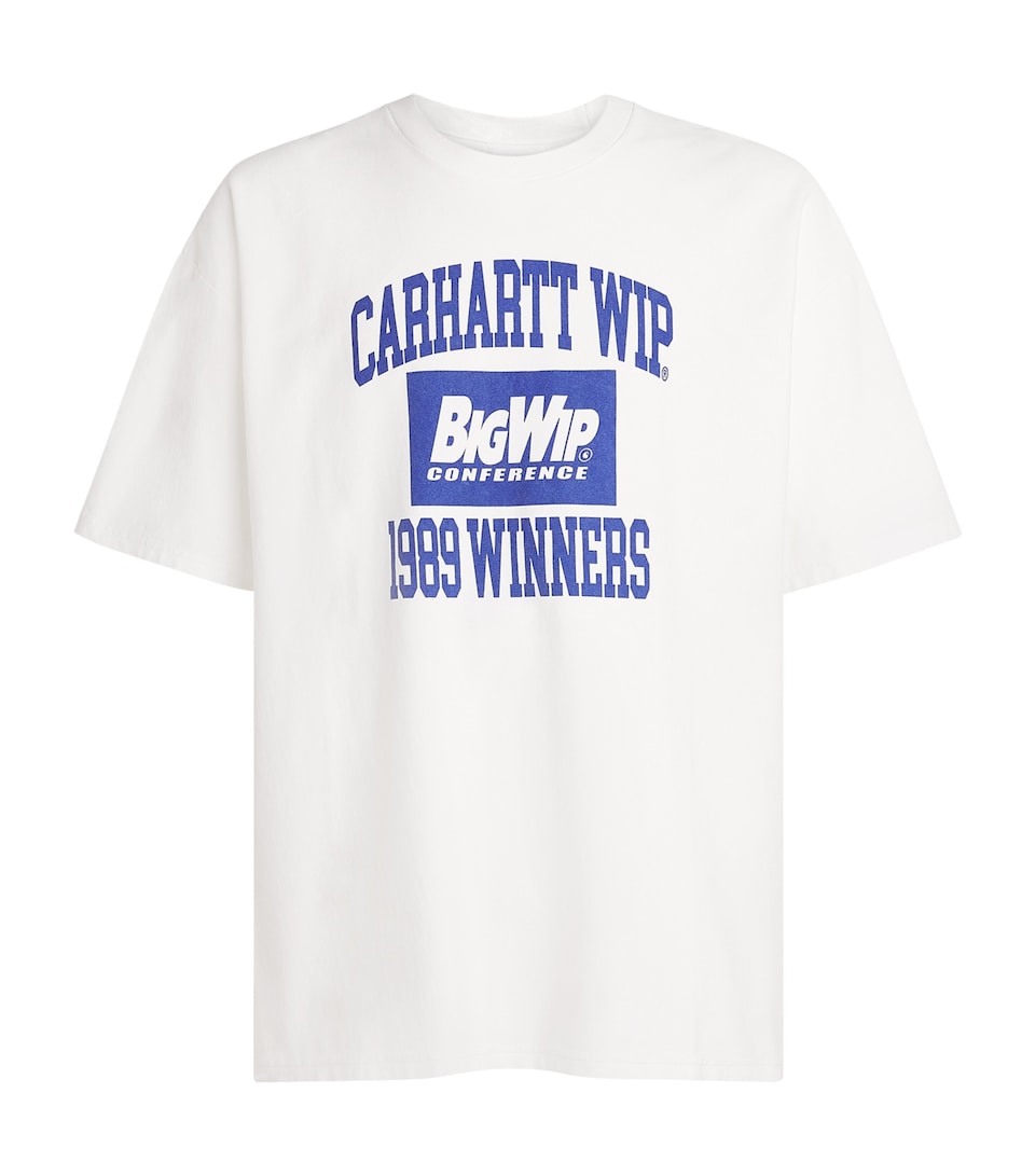 Carhartt WIP Mens Cotton 1989 Winners T-Shirt White