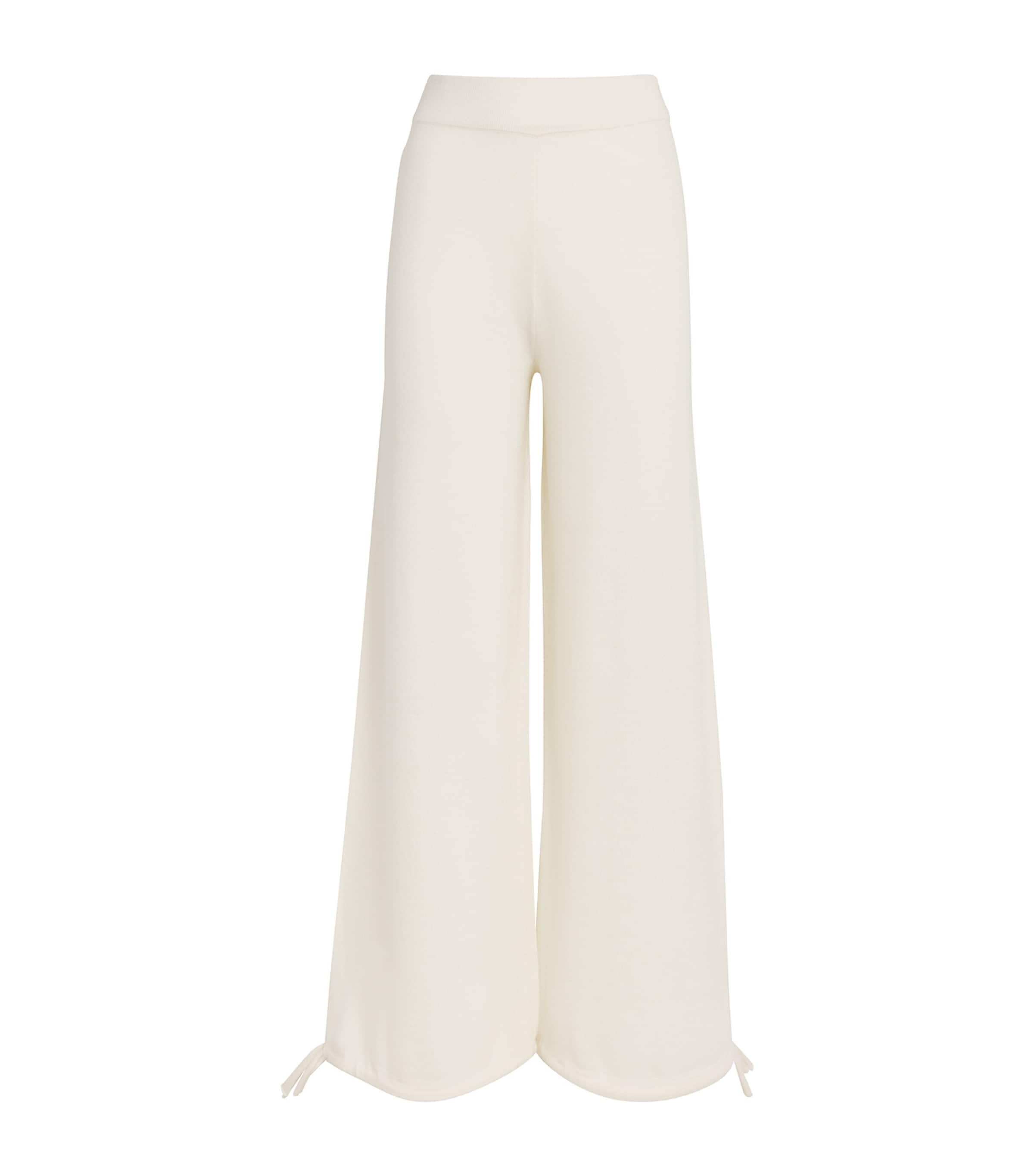 Knitted Wide-Leg Trousers