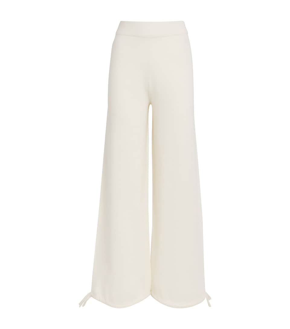 Knitted Wide-Leg Trousers