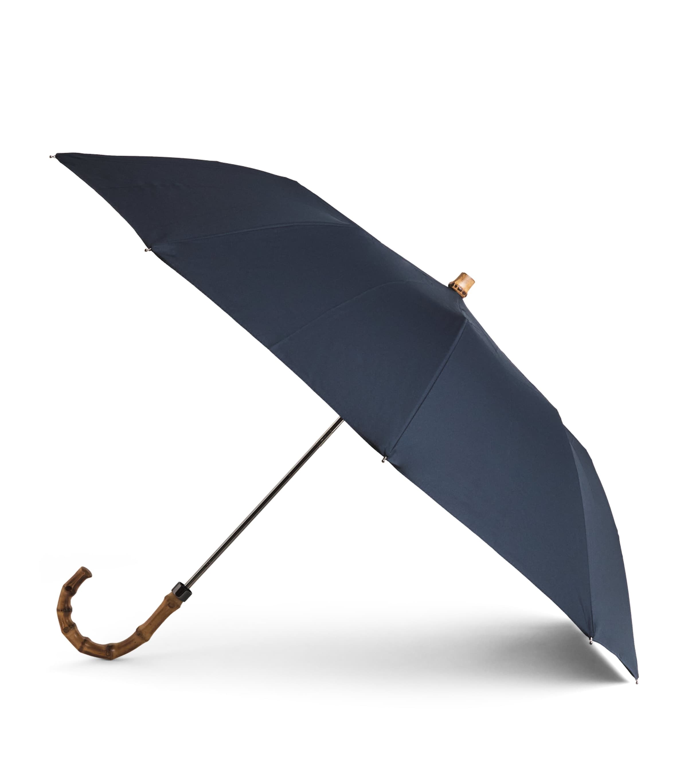 London Undercover Whangee Telescopic Umbrella Navy