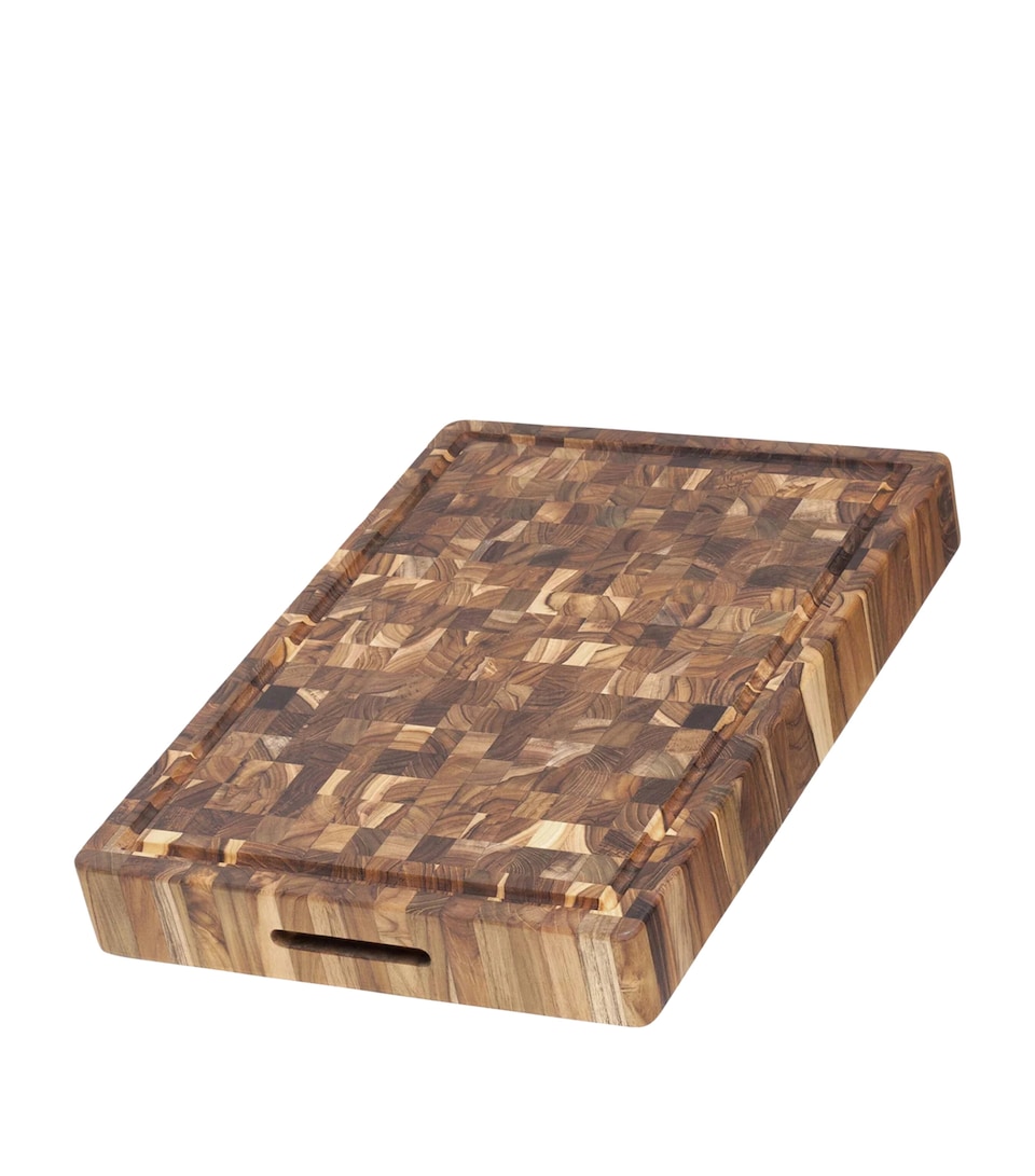 TeakHaus Extra Thick Butcher Block Carving and Cutting Board (52cm x 36cm) Wood