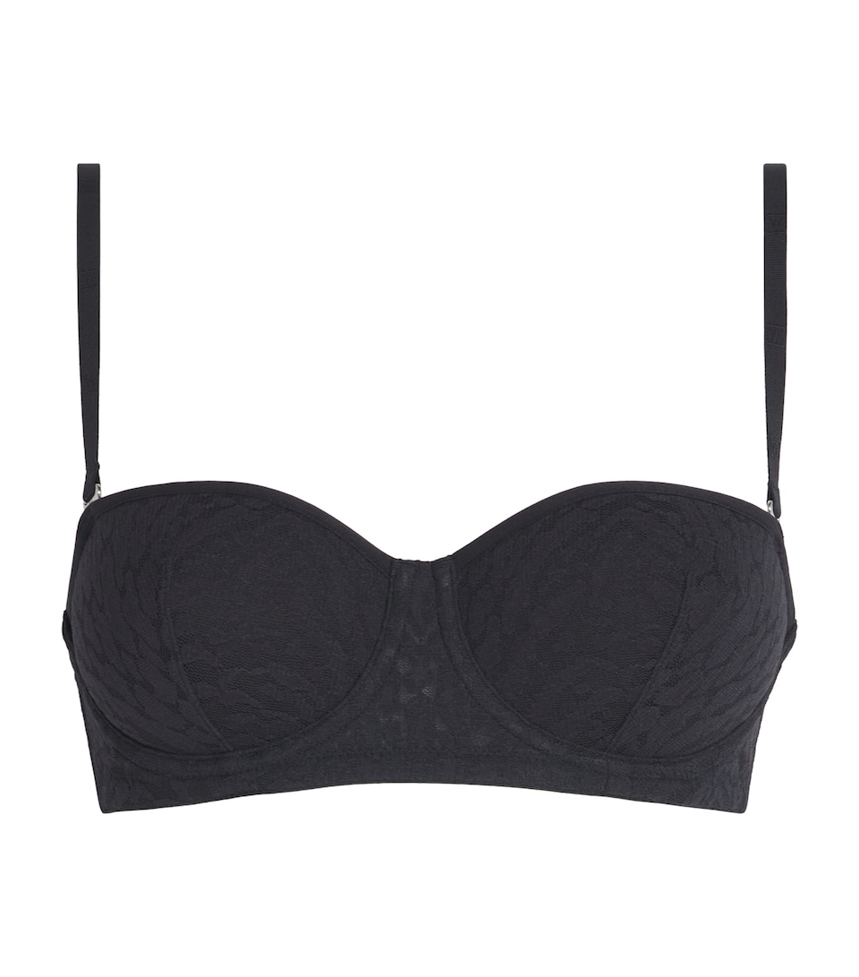 Lace Animaliers Underwired Bandeau Bra