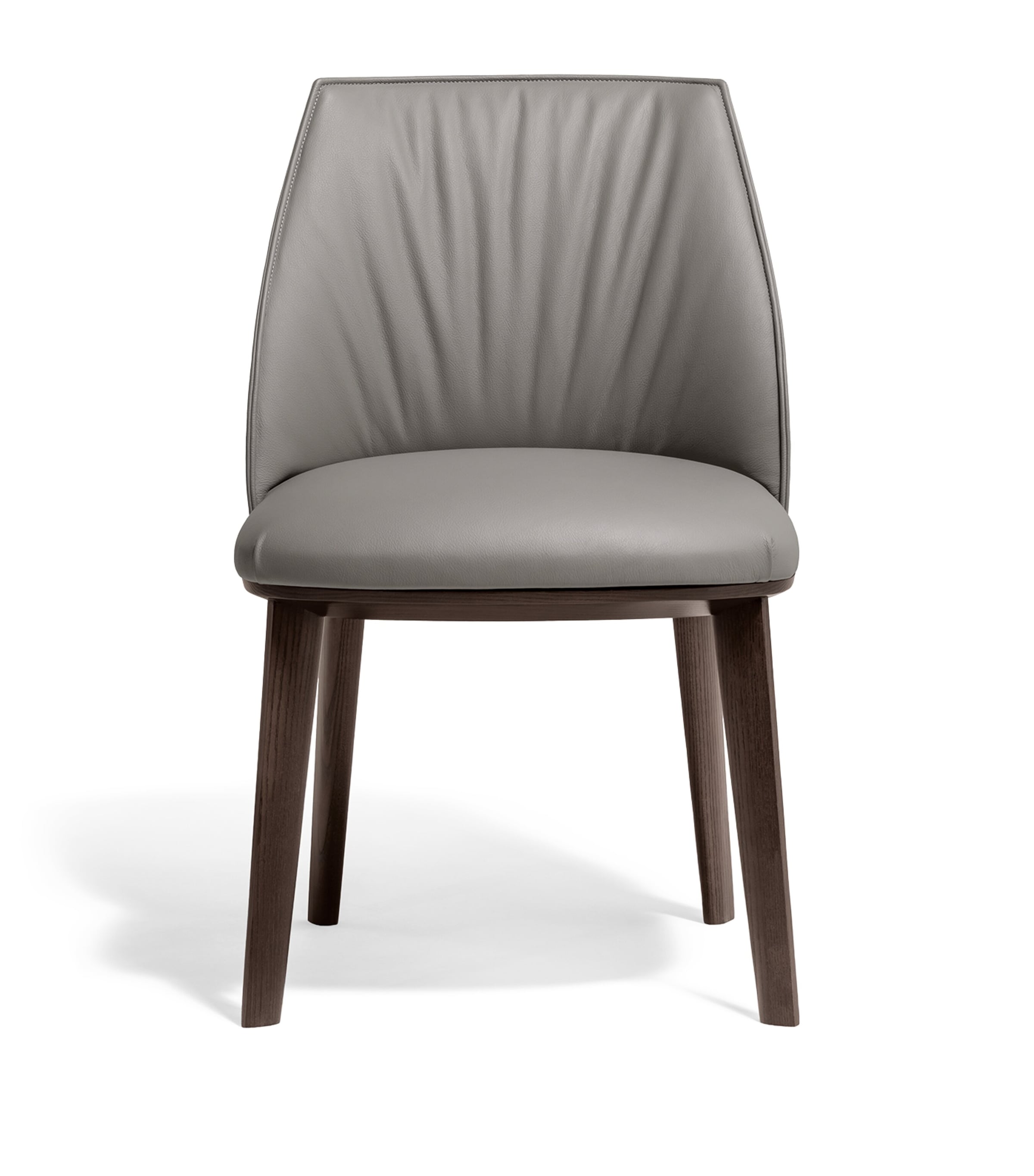Poltrona Frau Archibald Slim Dining Chair Loop Bs Col.greggio